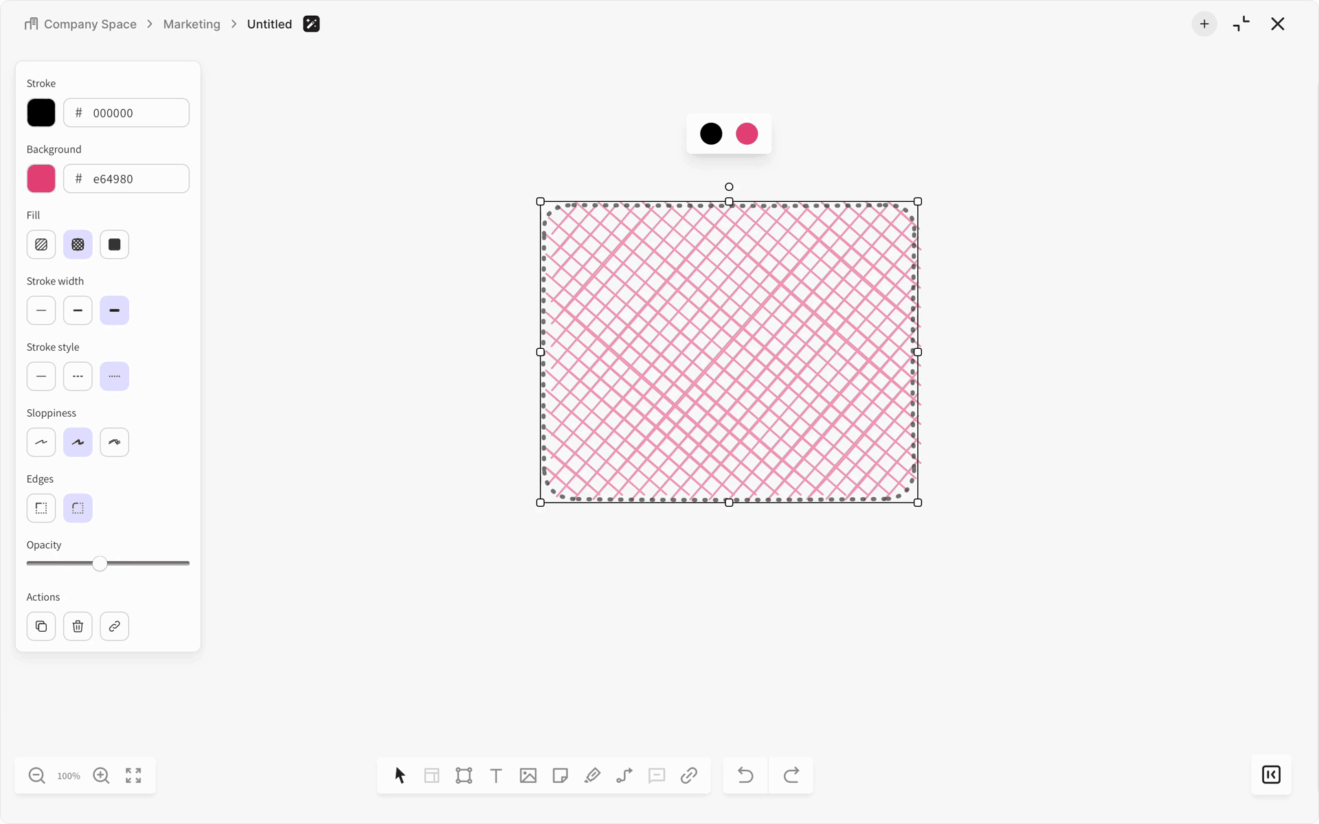Frame Web AI interface screenshot 3
