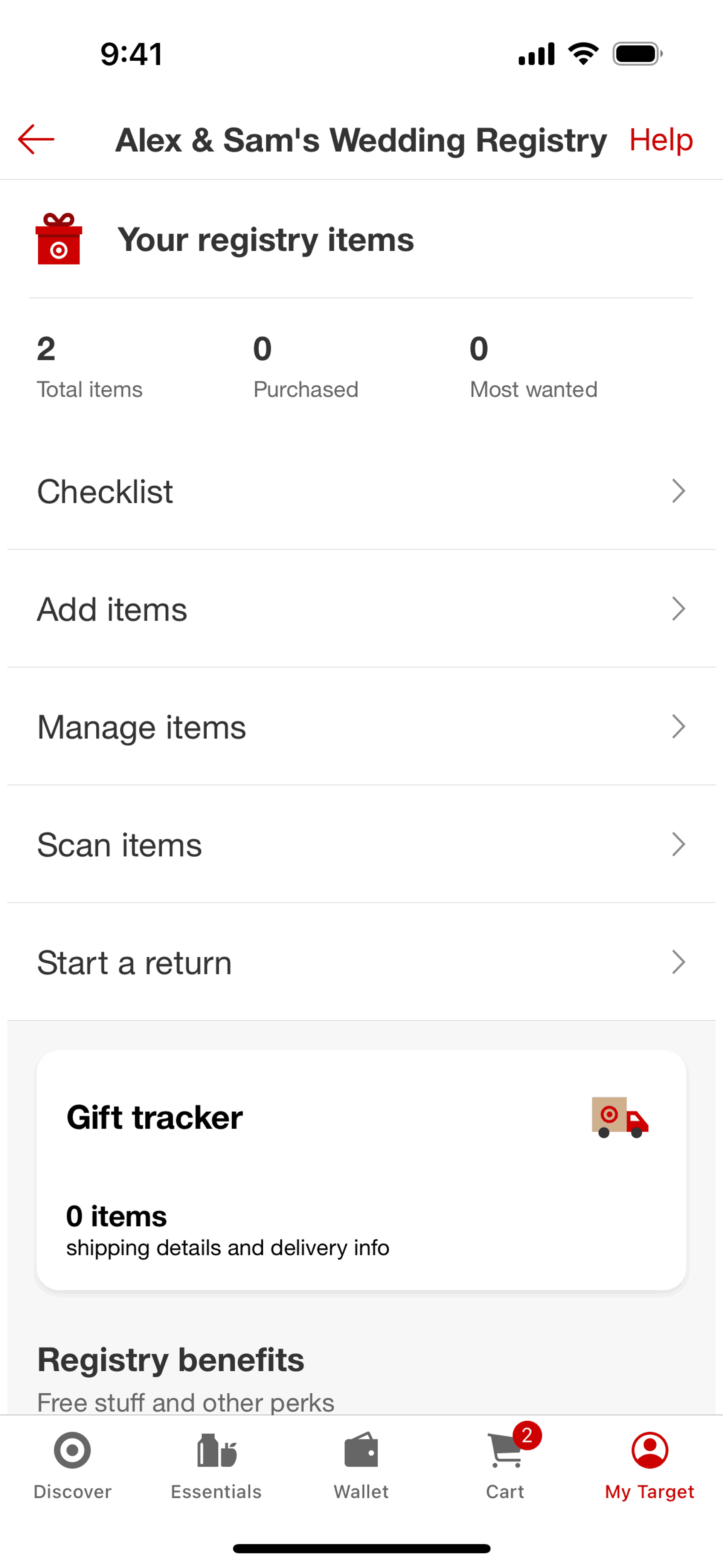 Target iOS Shopping interface screenshot 4