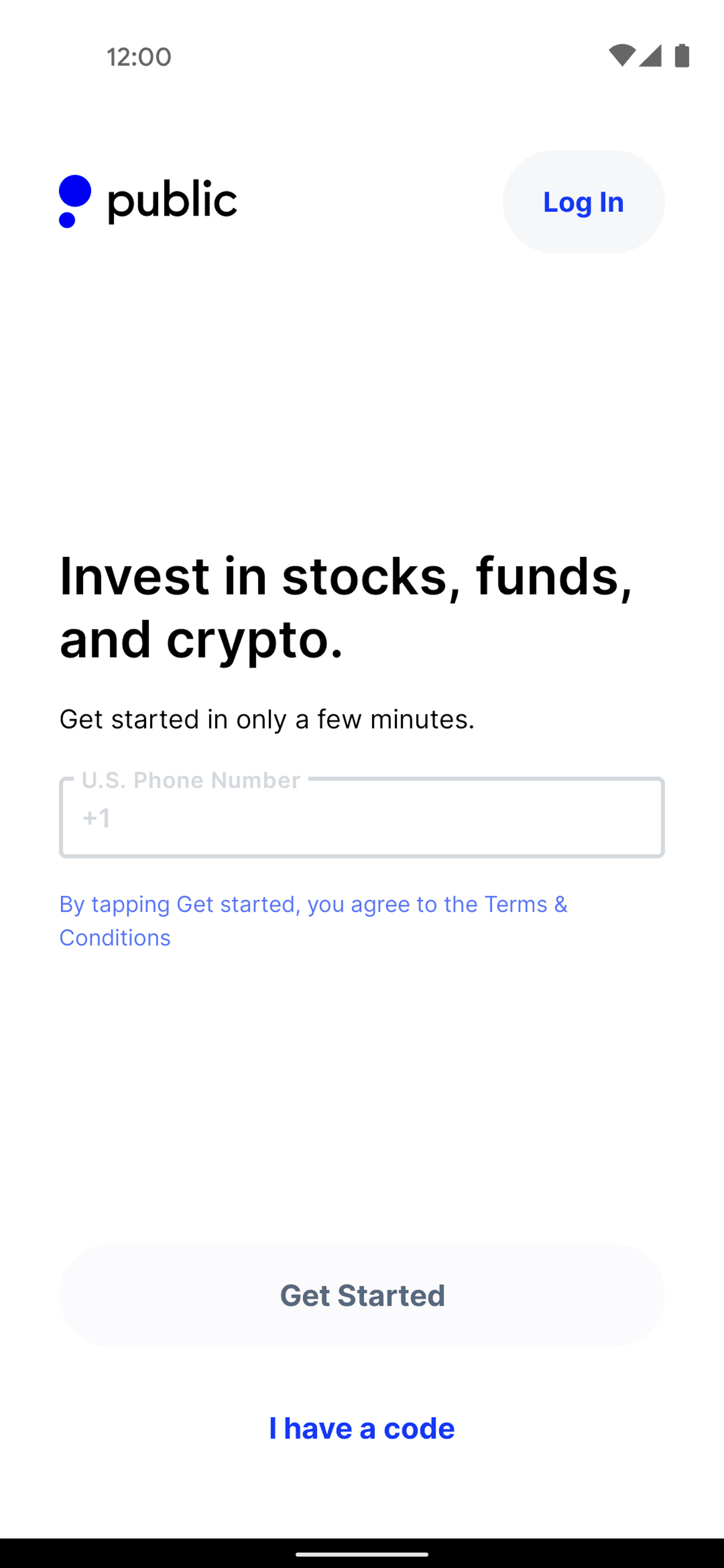 Public Android Finance interface screenshot 5