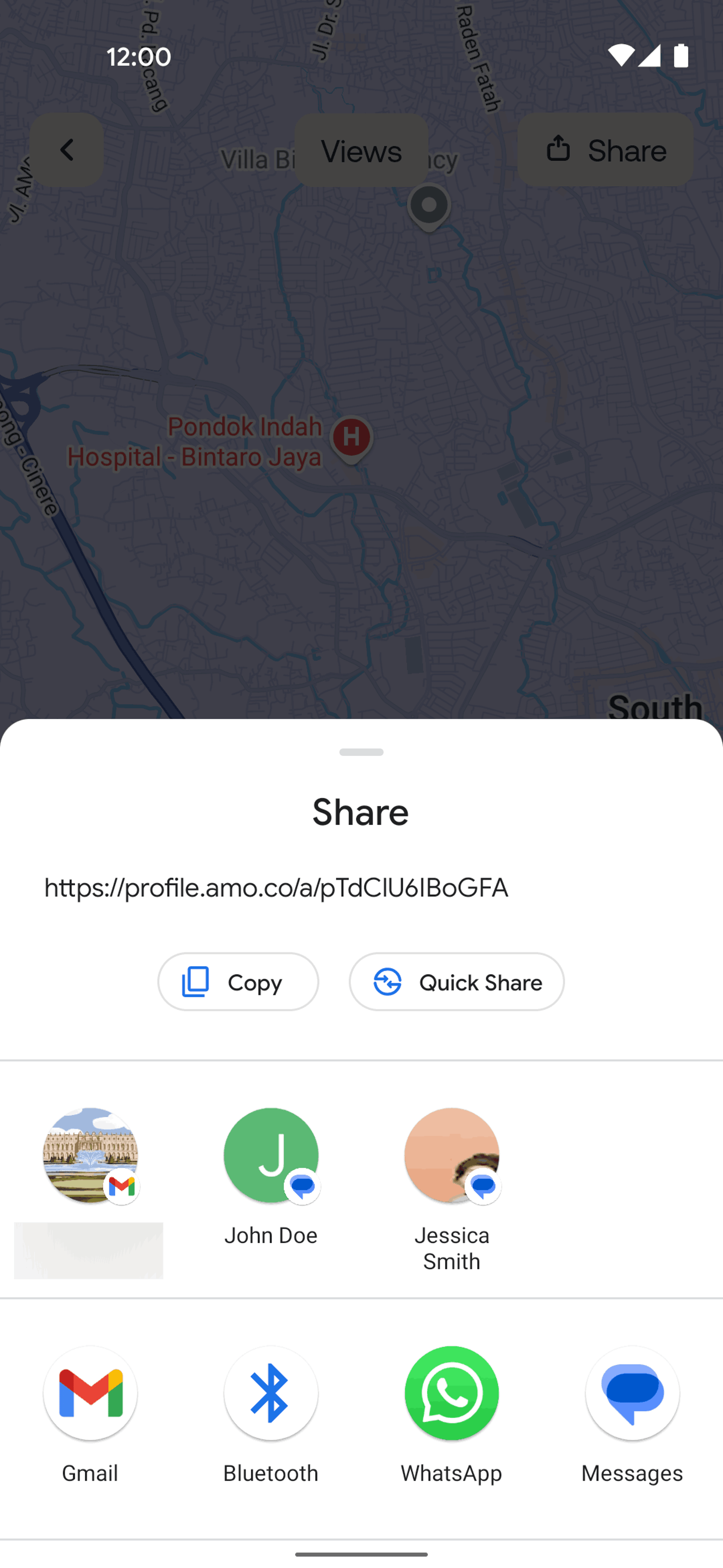 Bump Android Social Networking interface screenshot 15