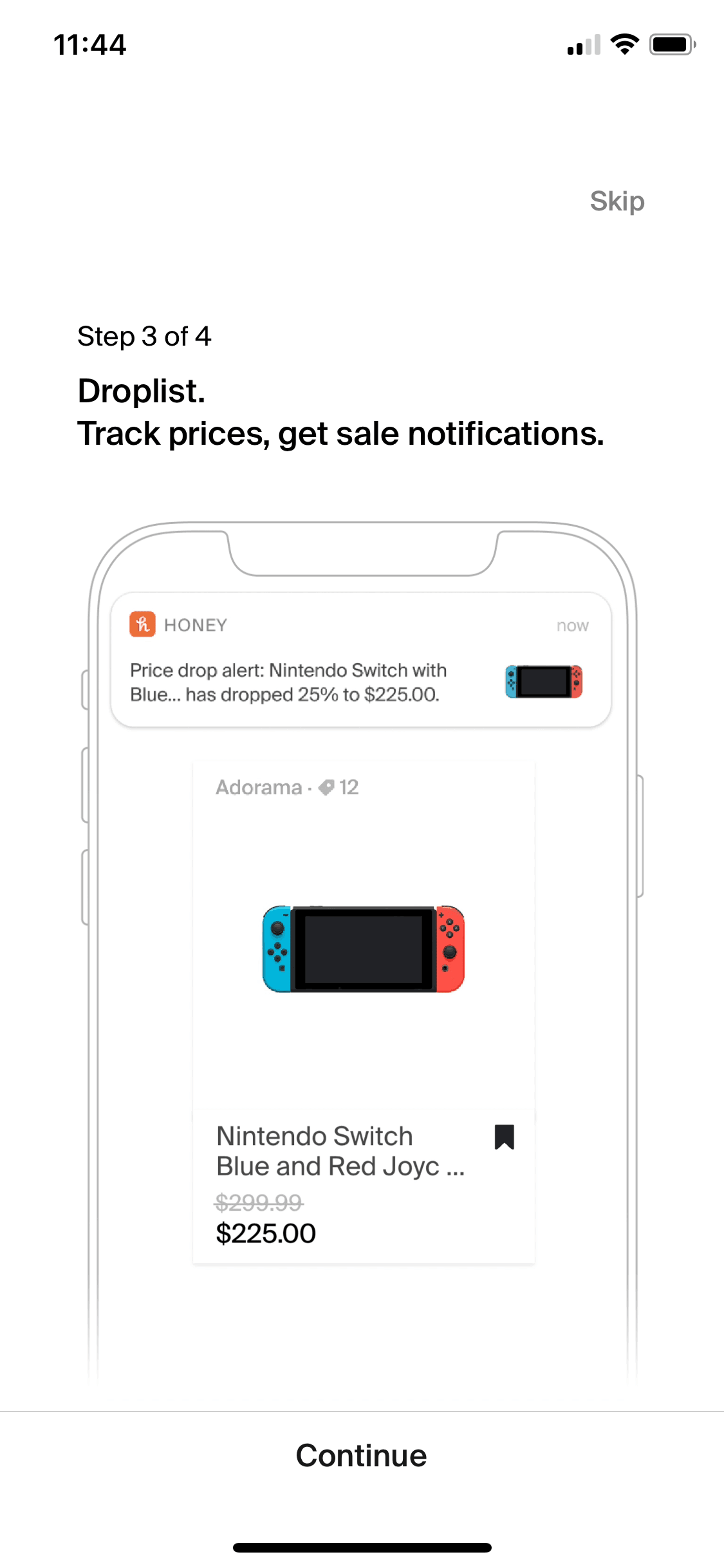 PayPal Honey iOS Shopping interface screenshot 9