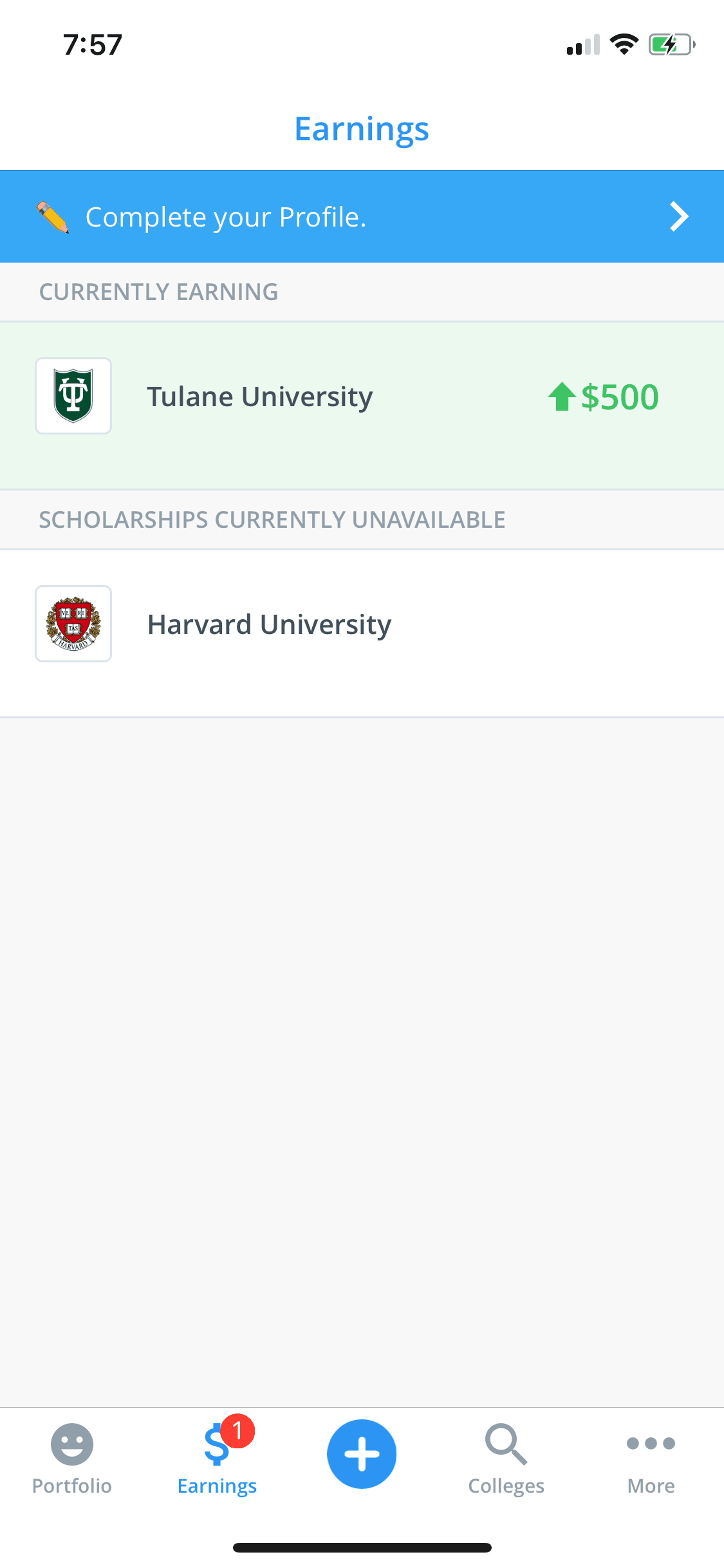 RaiseMe iOS Education interface screenshot 21