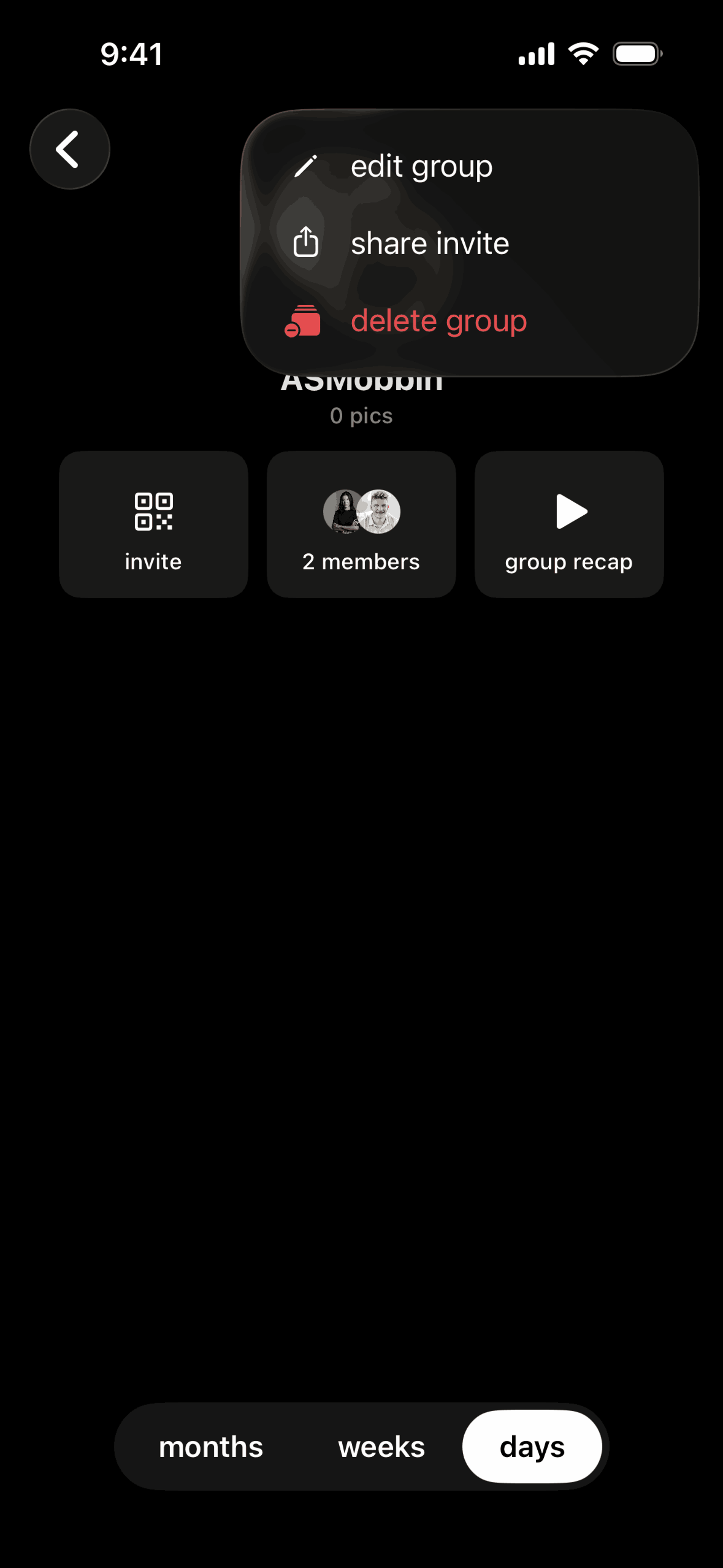 yope iOS Social Networking interface screenshot 24