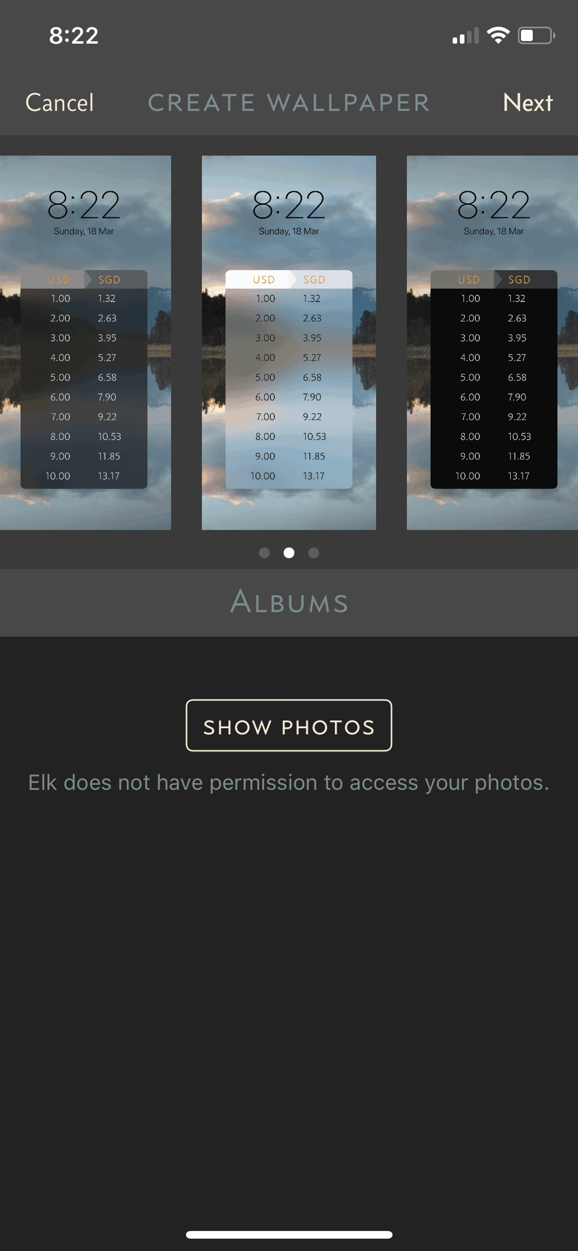 Elk iOS Utilities interface screenshot 10