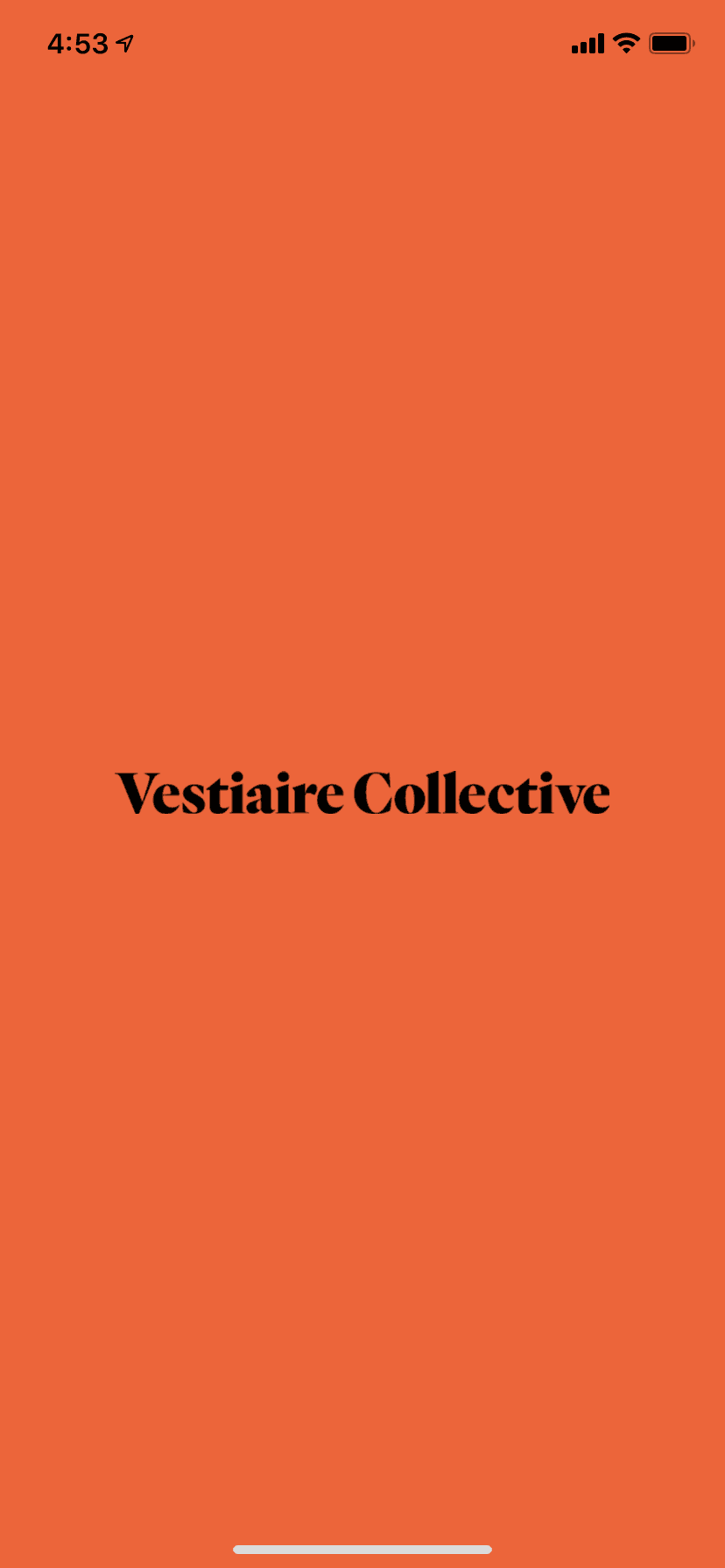 Vestiaire Collective iOS Shopping interface screenshot 1