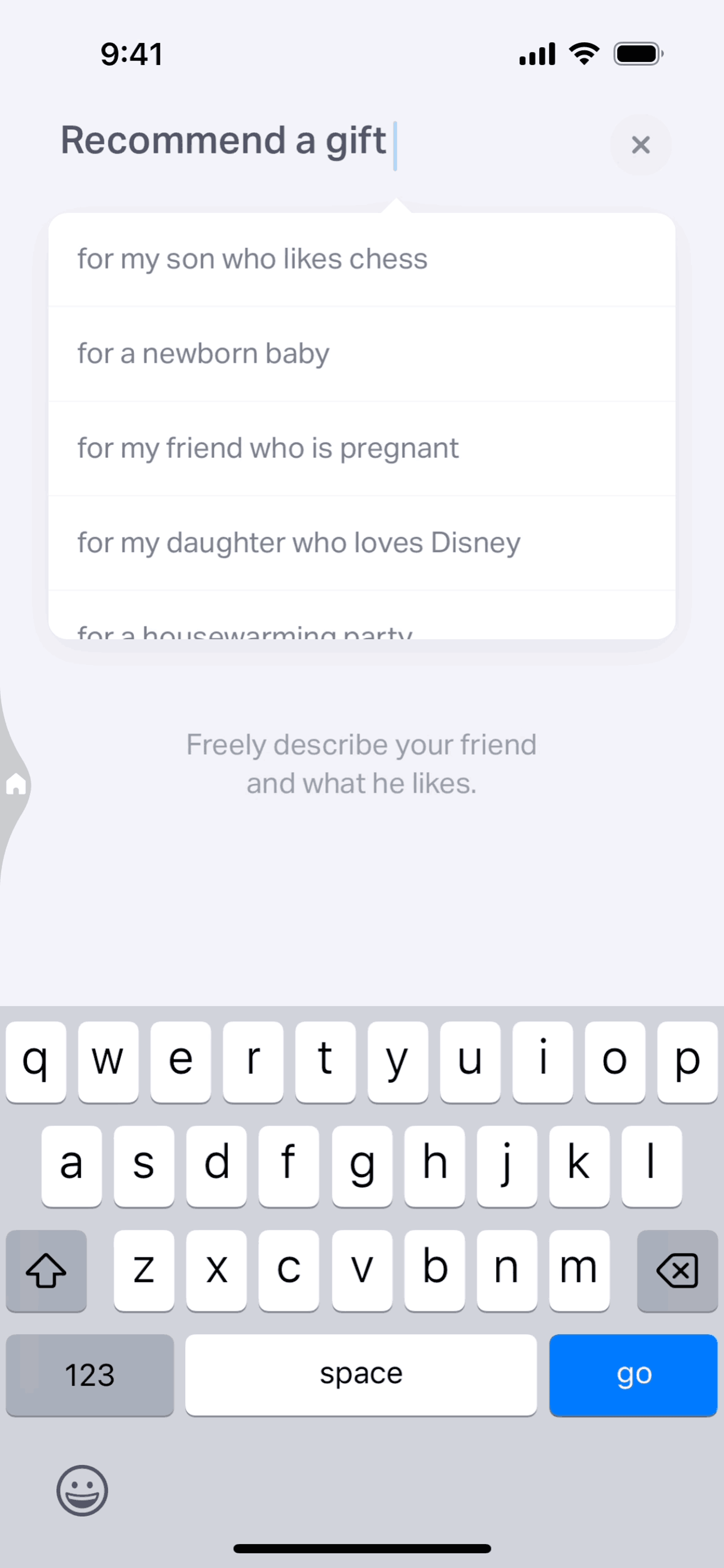 Natural AI iOS AI interface screenshot 23