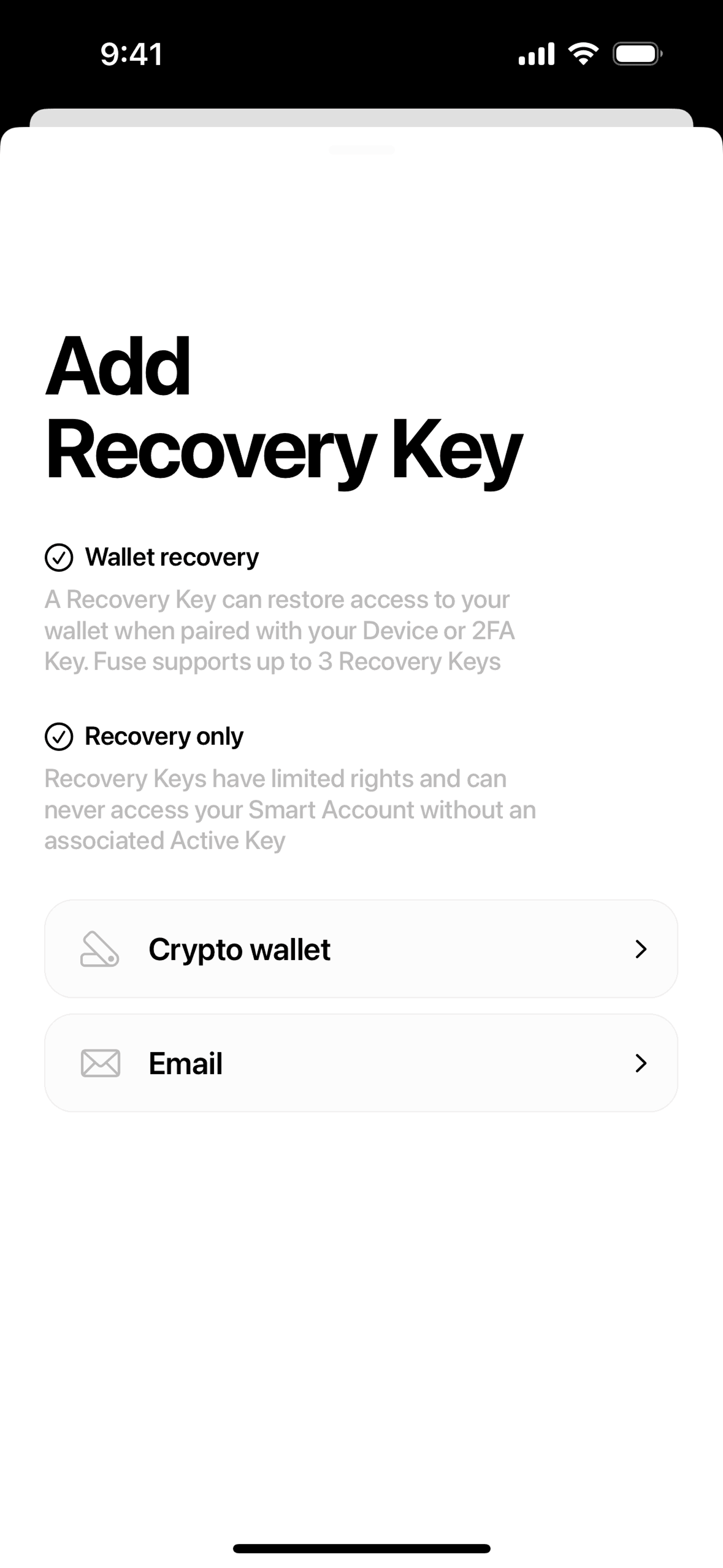 Fuse iOS Finance interface screenshot 3