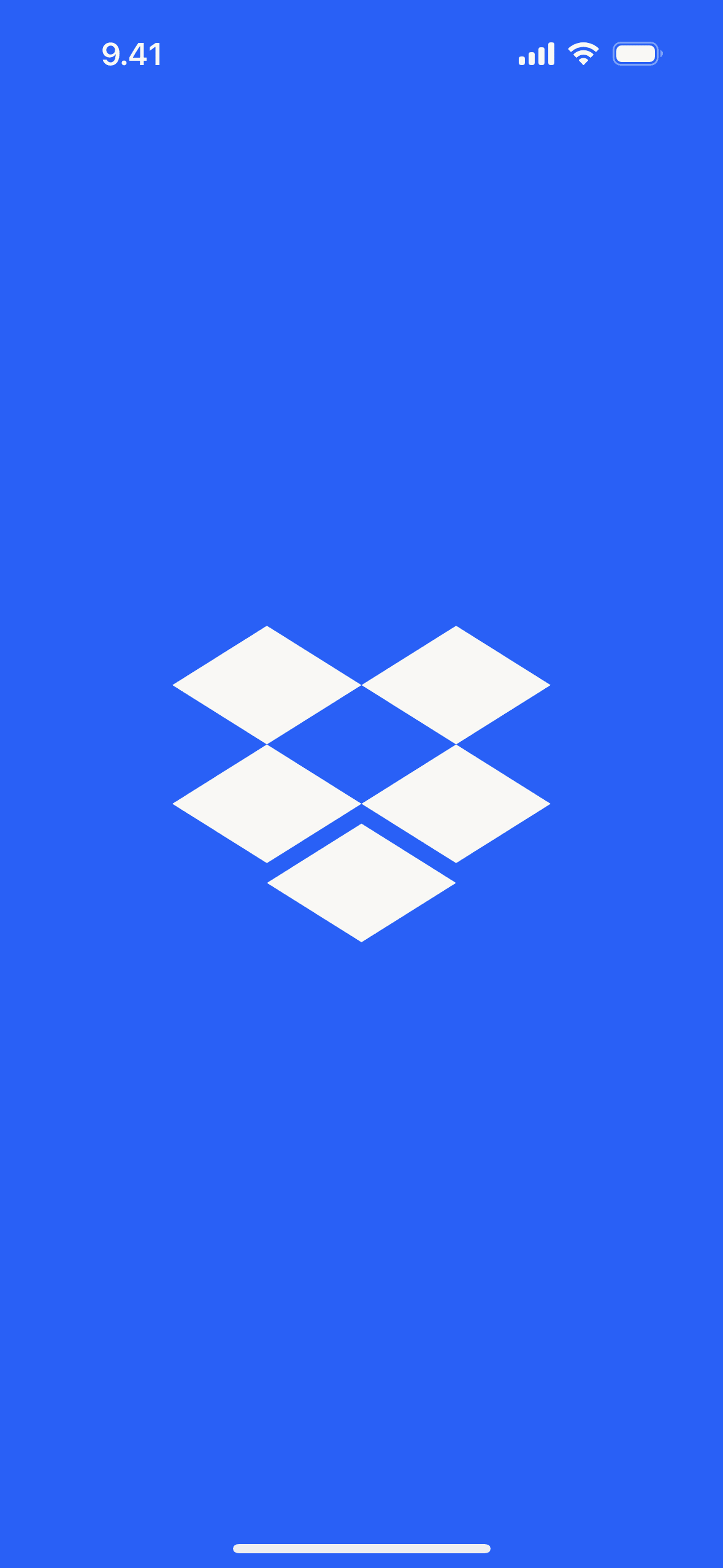 Dropbox iOS Productivity interface screenshot 1
