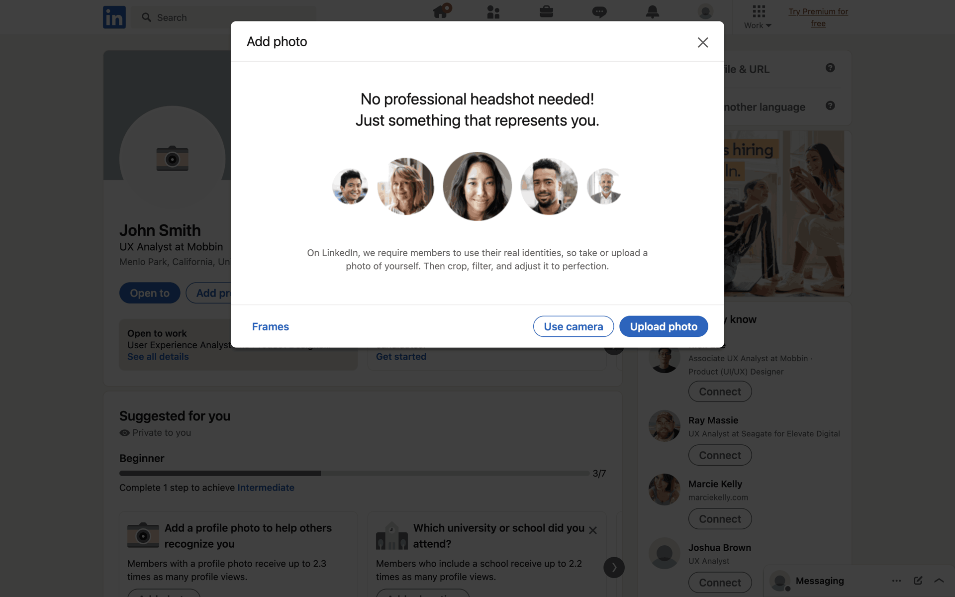 LinkedIn Web Business interface screenshot 21