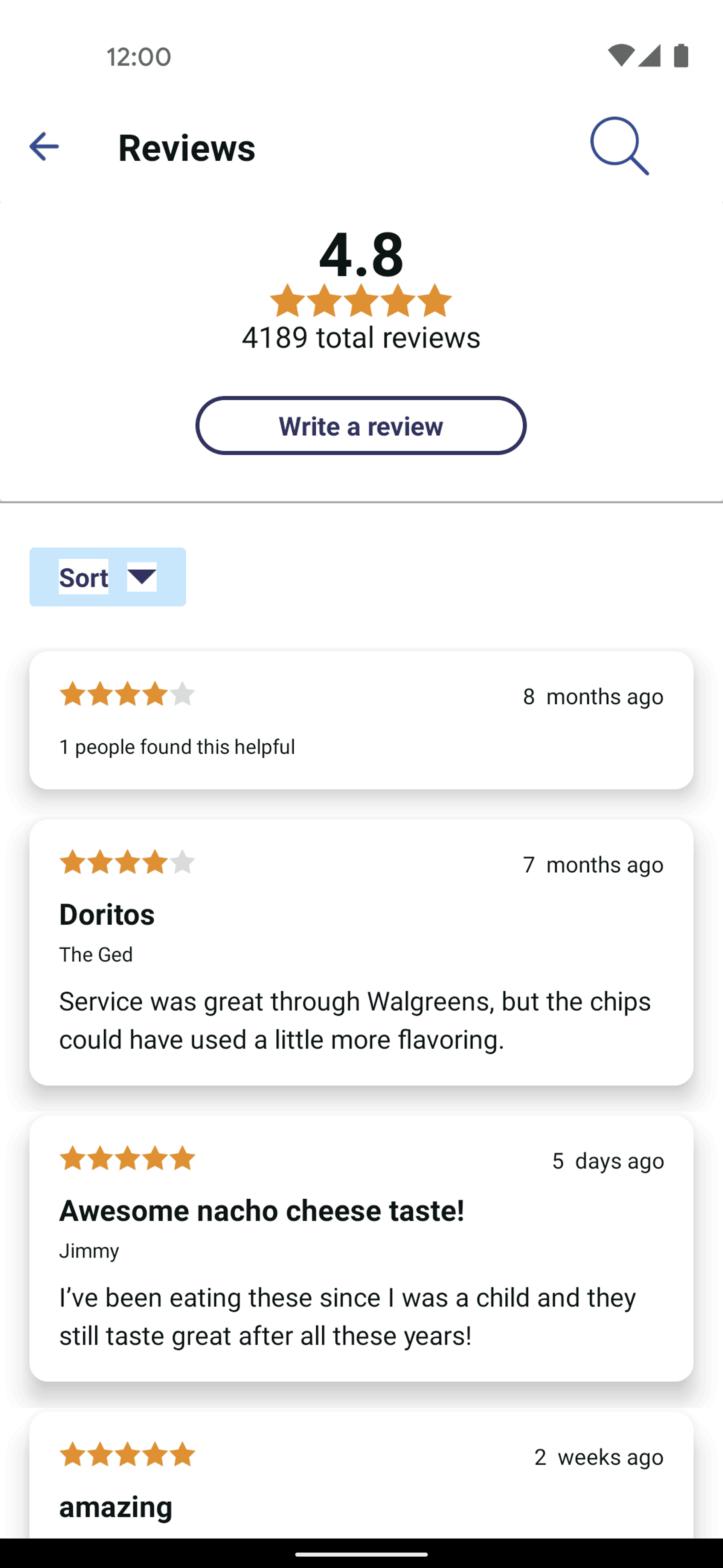 Walgreens Android Shopping interface screenshot 12