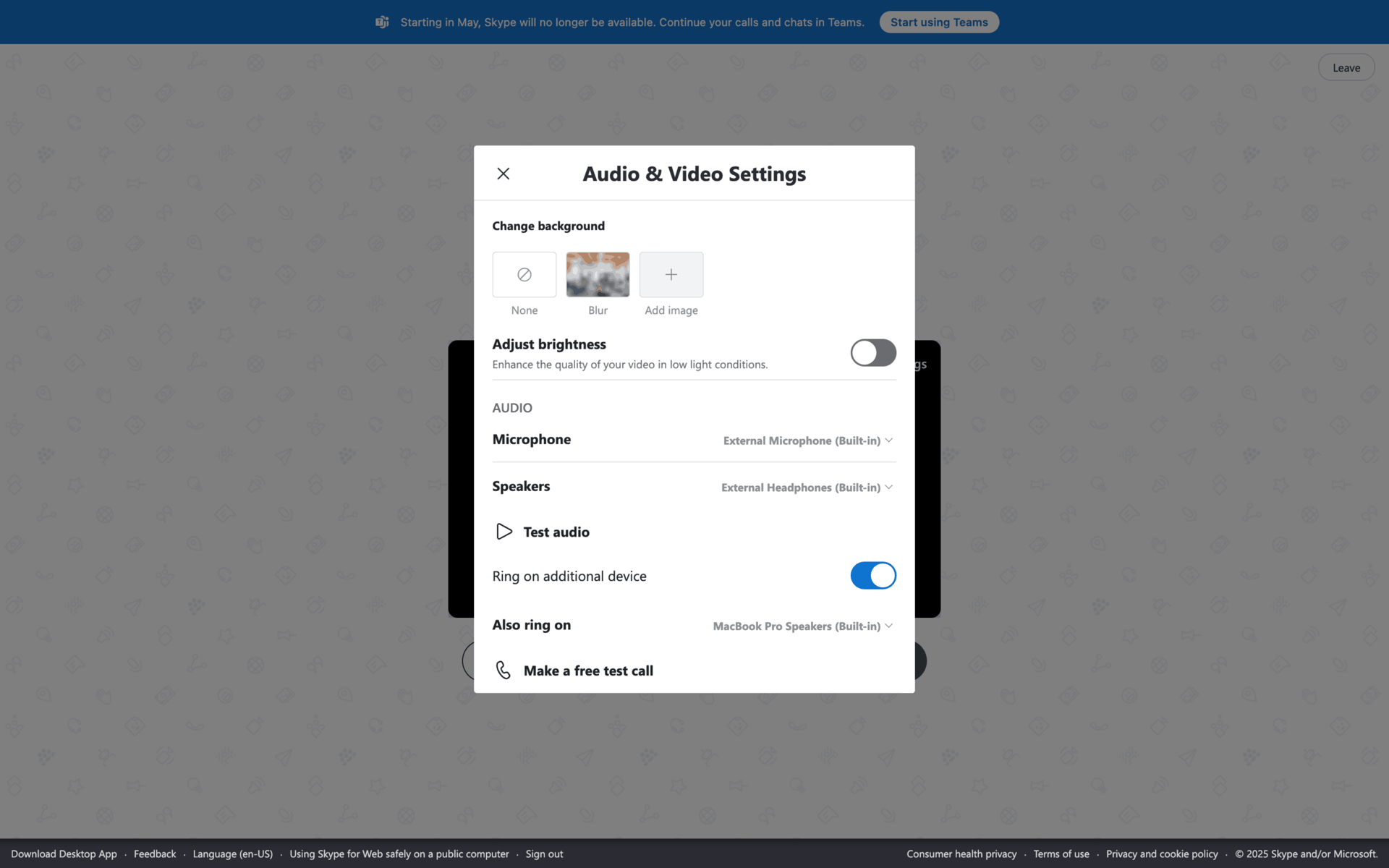 Skype Web Social Networking interface screenshot 18
