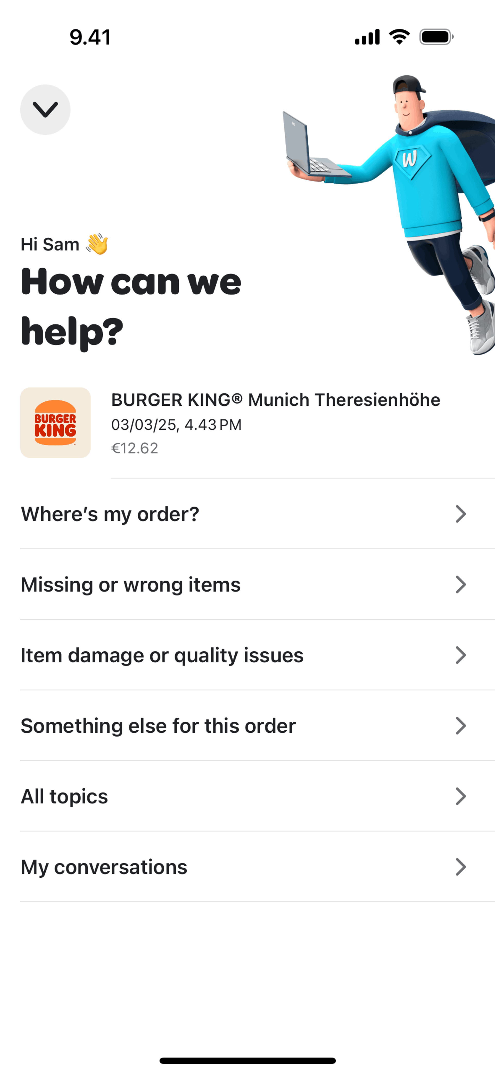 Wolt Delivery iOS Food & Drink interface screenshot 20