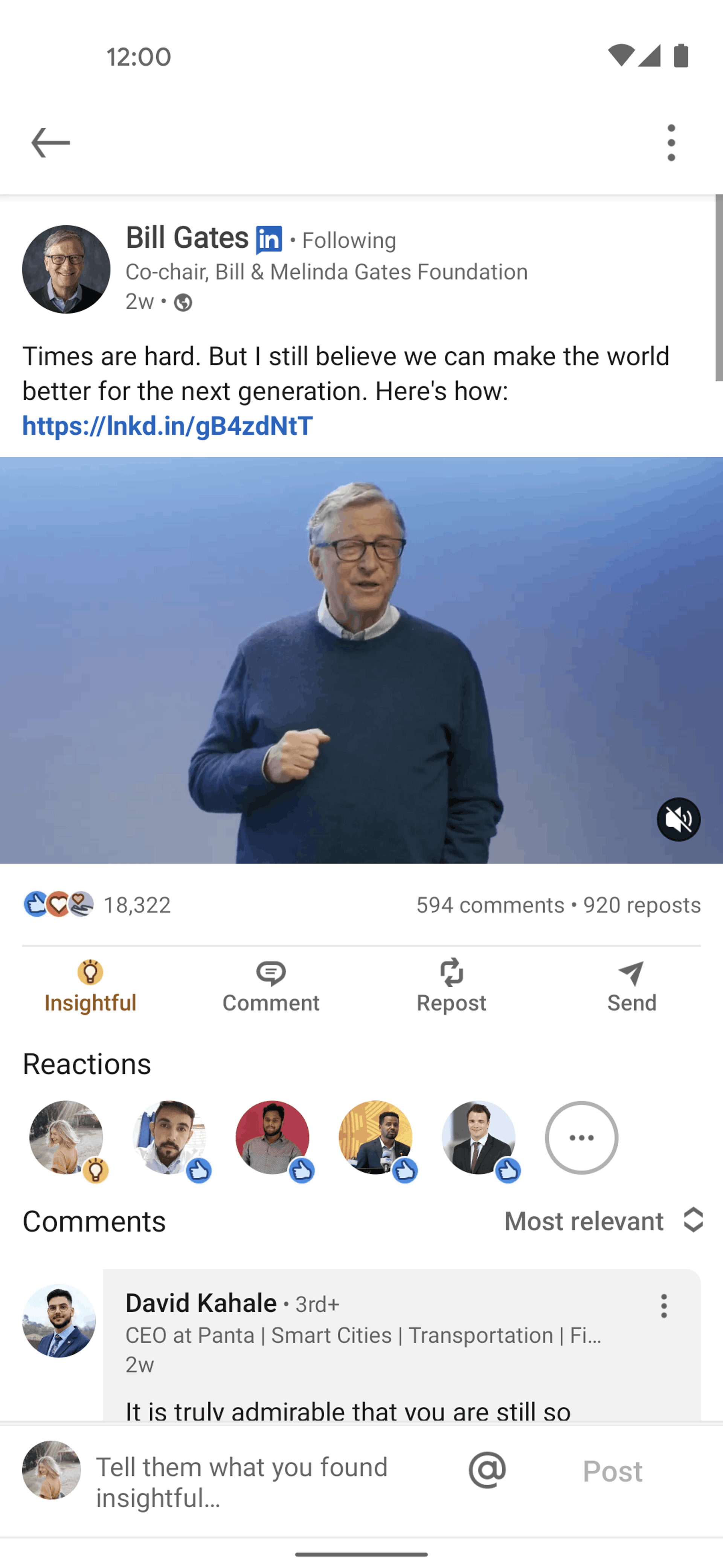 LinkedIn Android Business interface screenshot 9