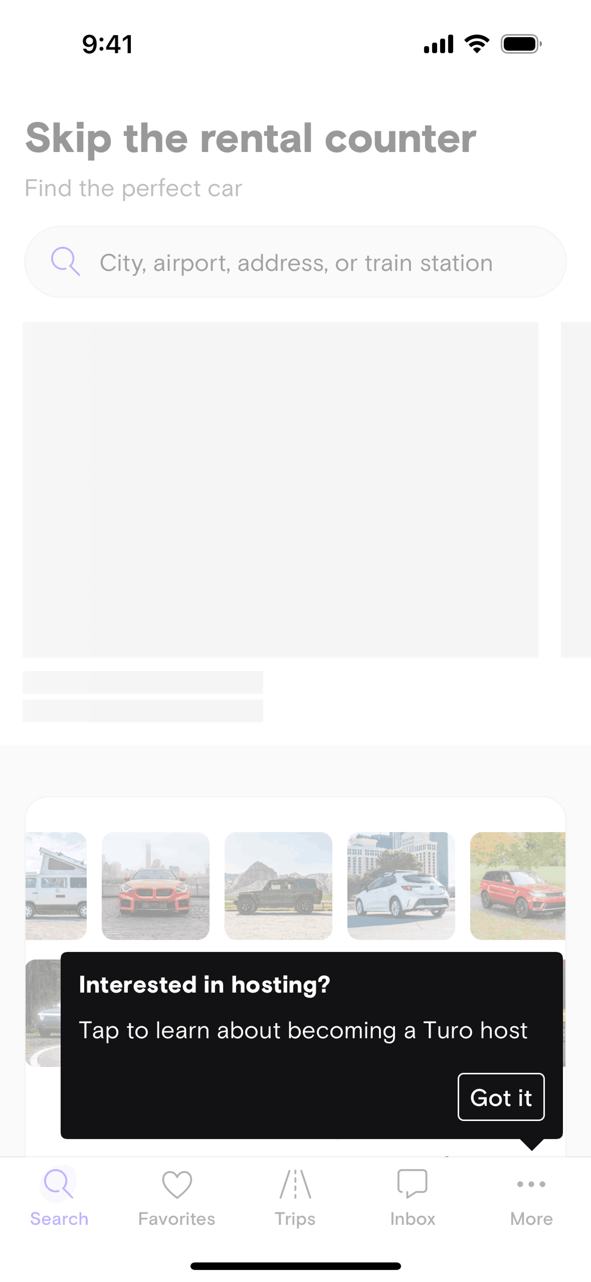 Turo iOS Travel & Transportation interface screenshot 5