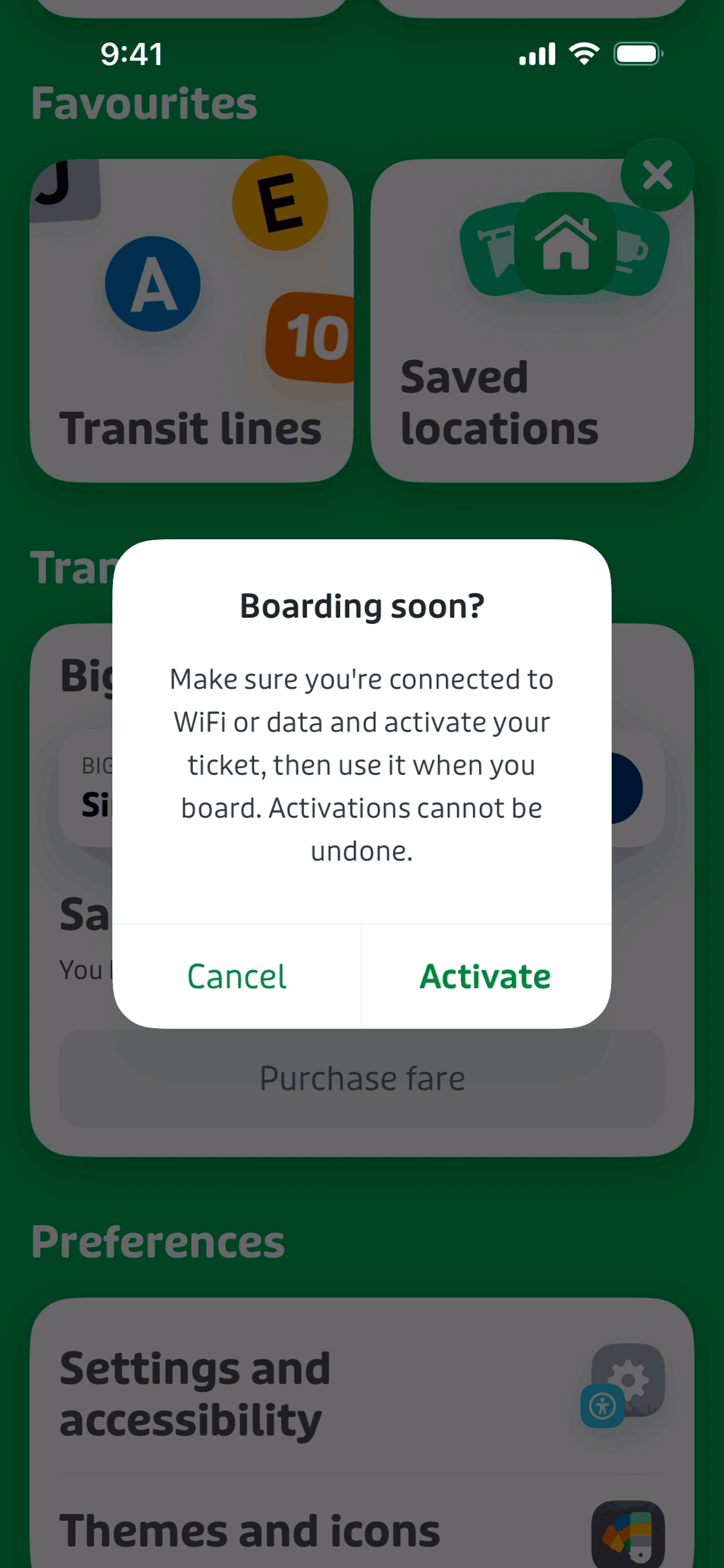 Transit iOS Maps & Navigation interface screenshot 24