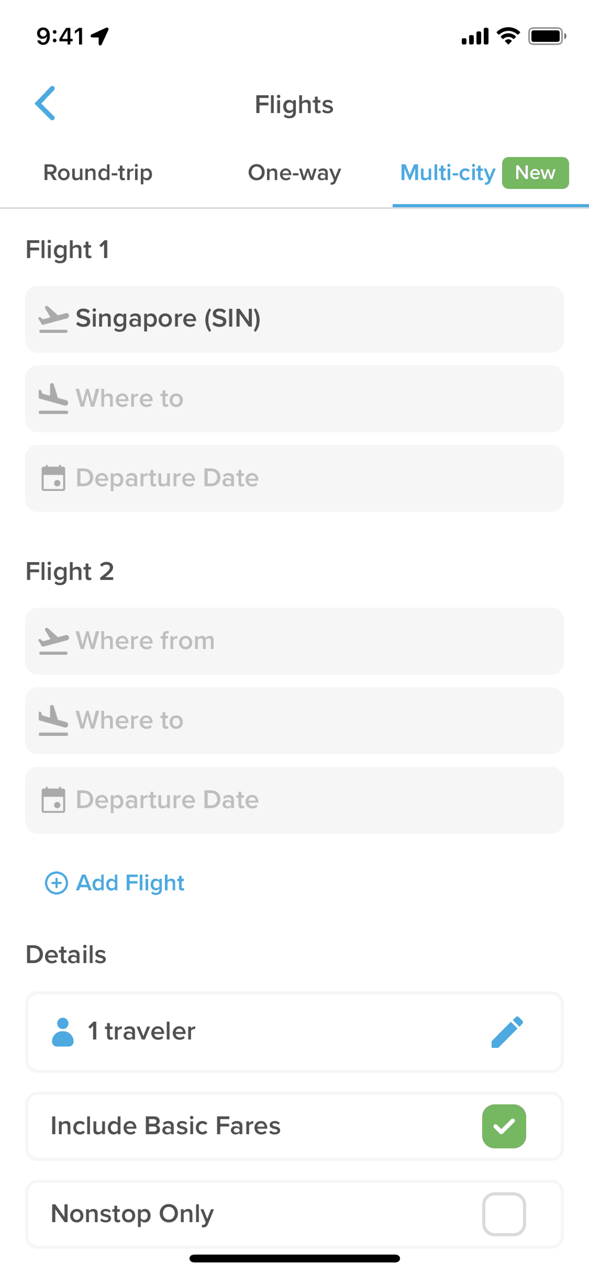 Hopper iOS Travel & Transportation interface screenshot 9