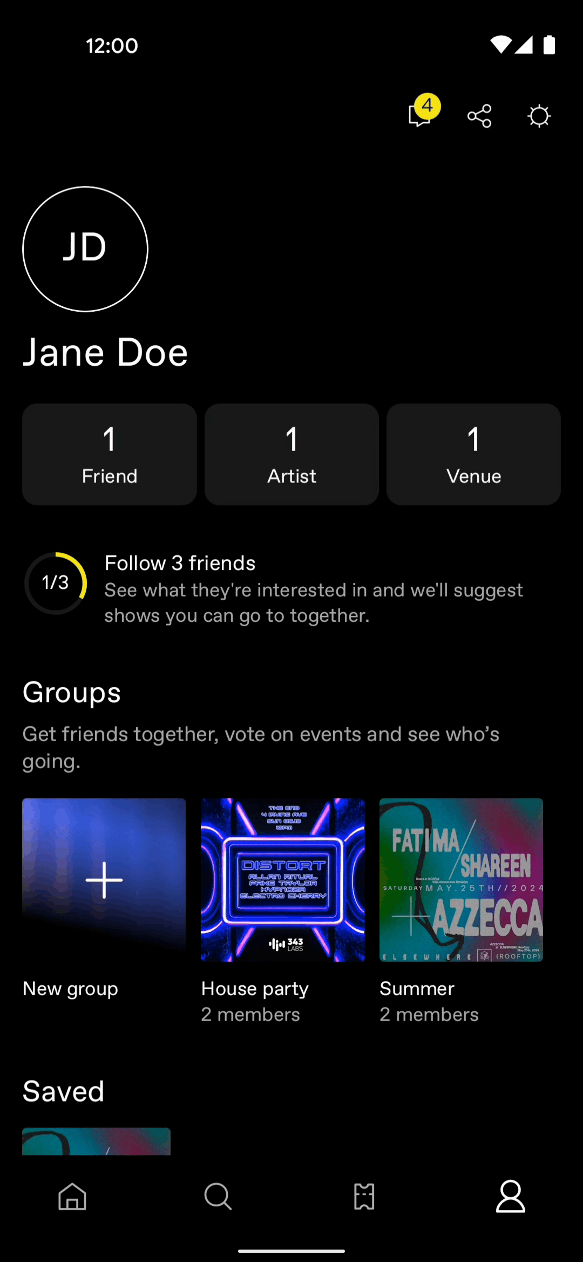 DICE Android Entertainment interface screenshot 6
