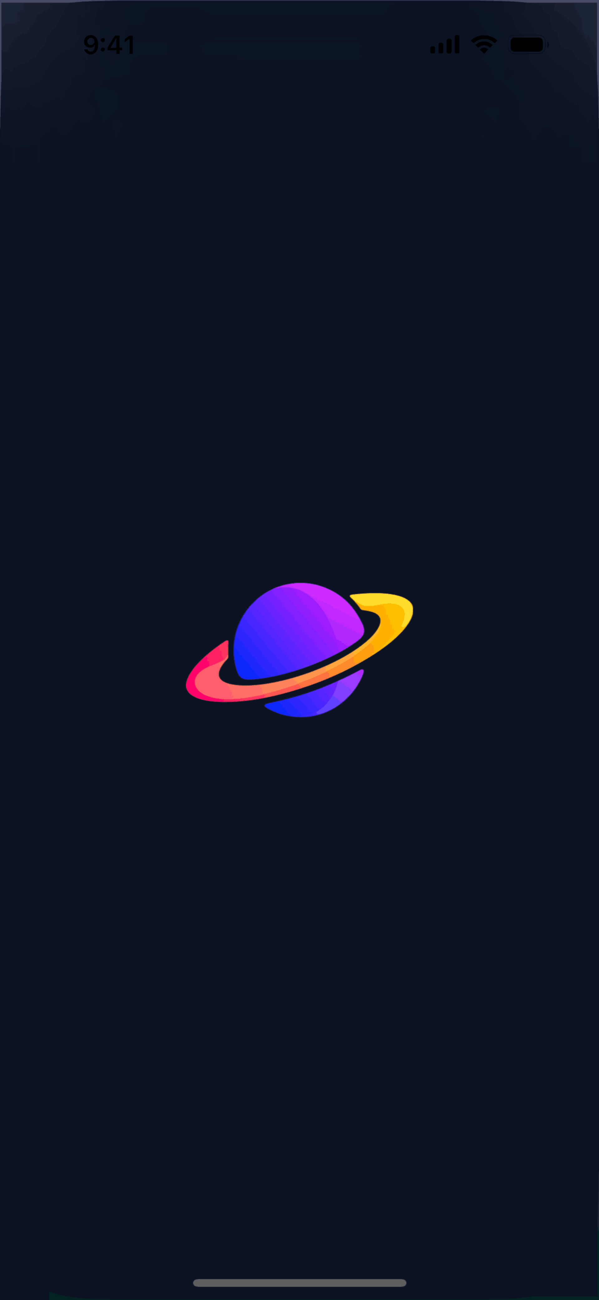 Saturn Calendar iOS Productivity interface screenshot 1