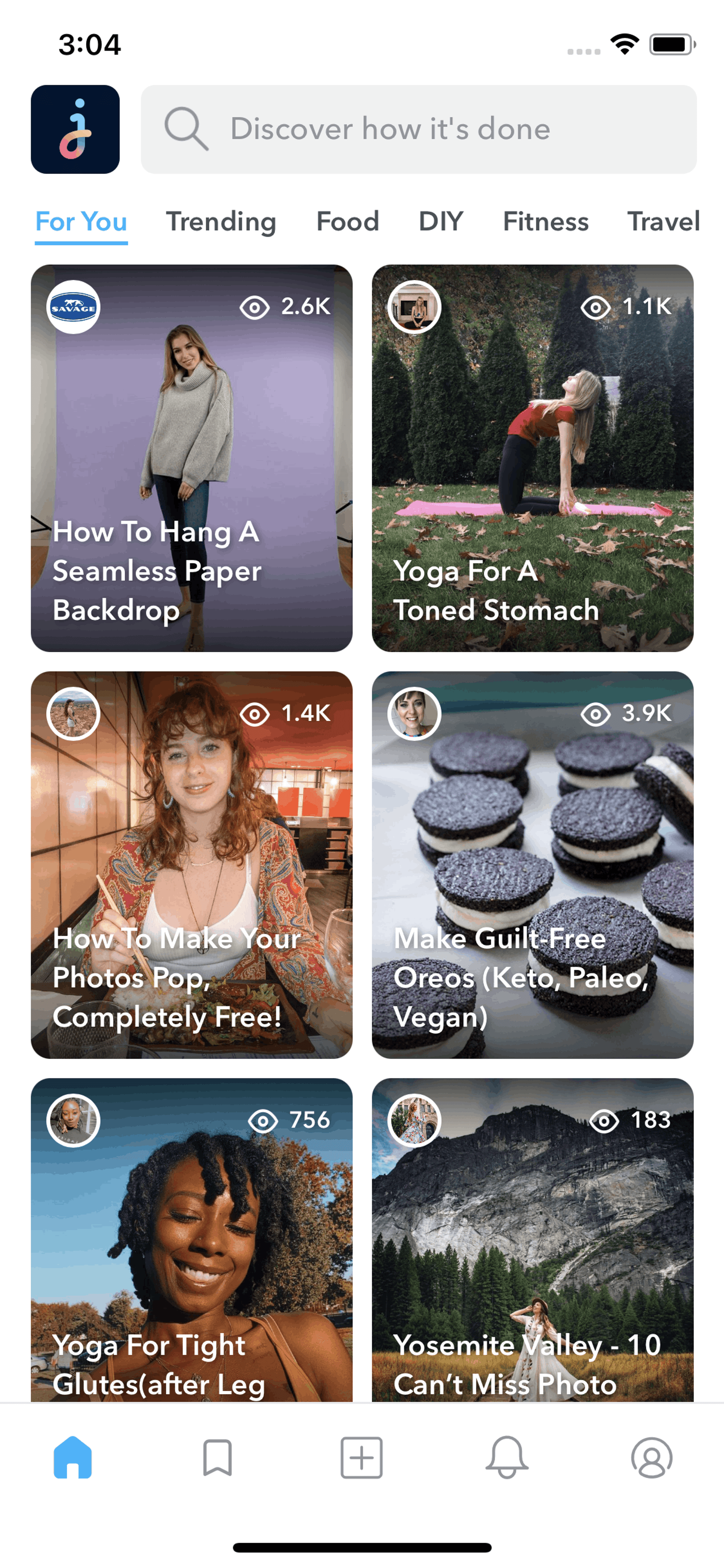 Jumprope iOS Photo & Video interface screenshot 12