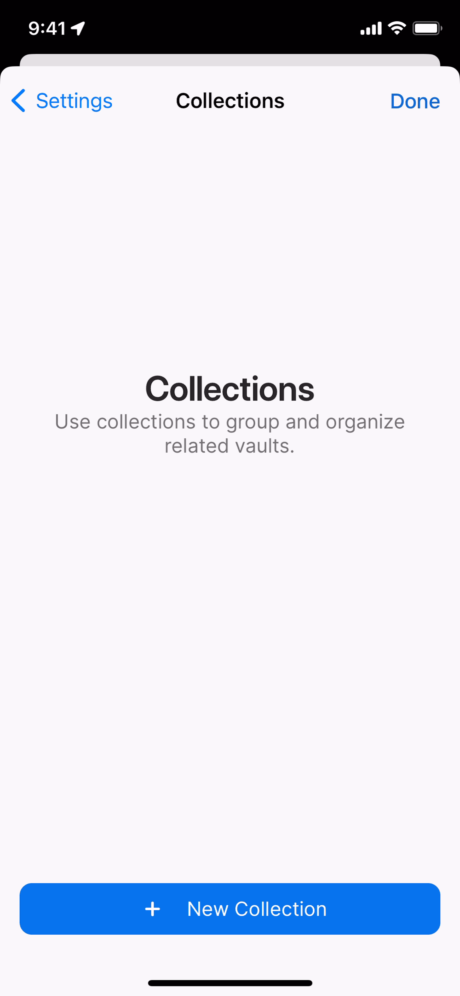 1Password iOS Productivity interface screenshot 11