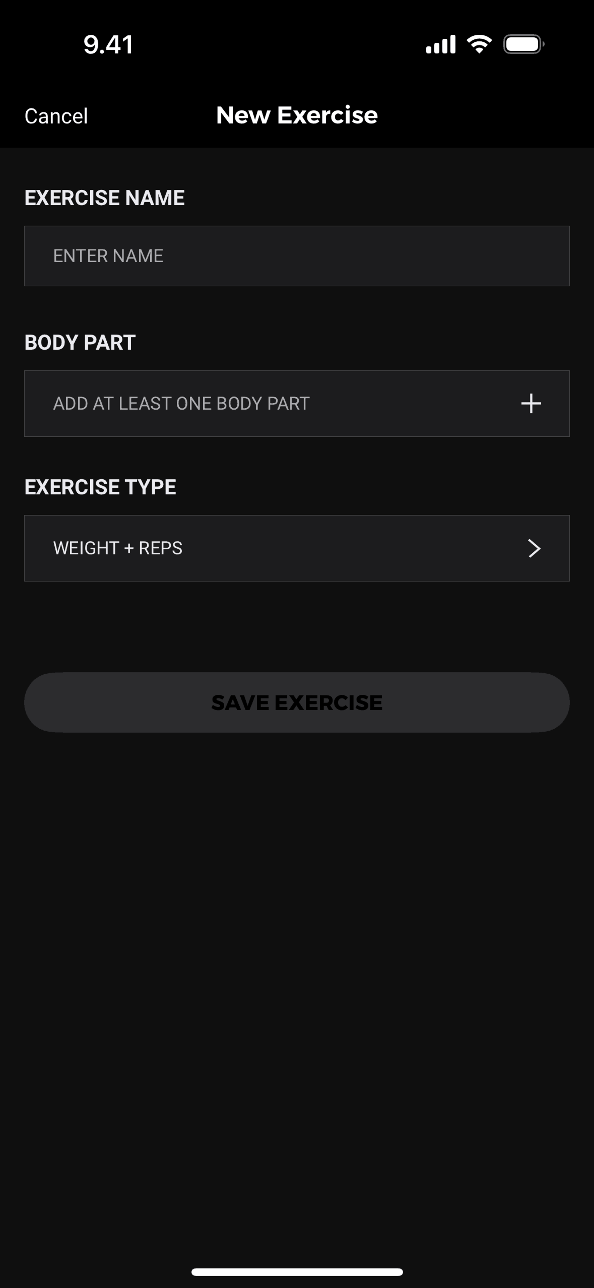 Gymshark Training and Fitness iOS Health & Fitness interface screenshot 9