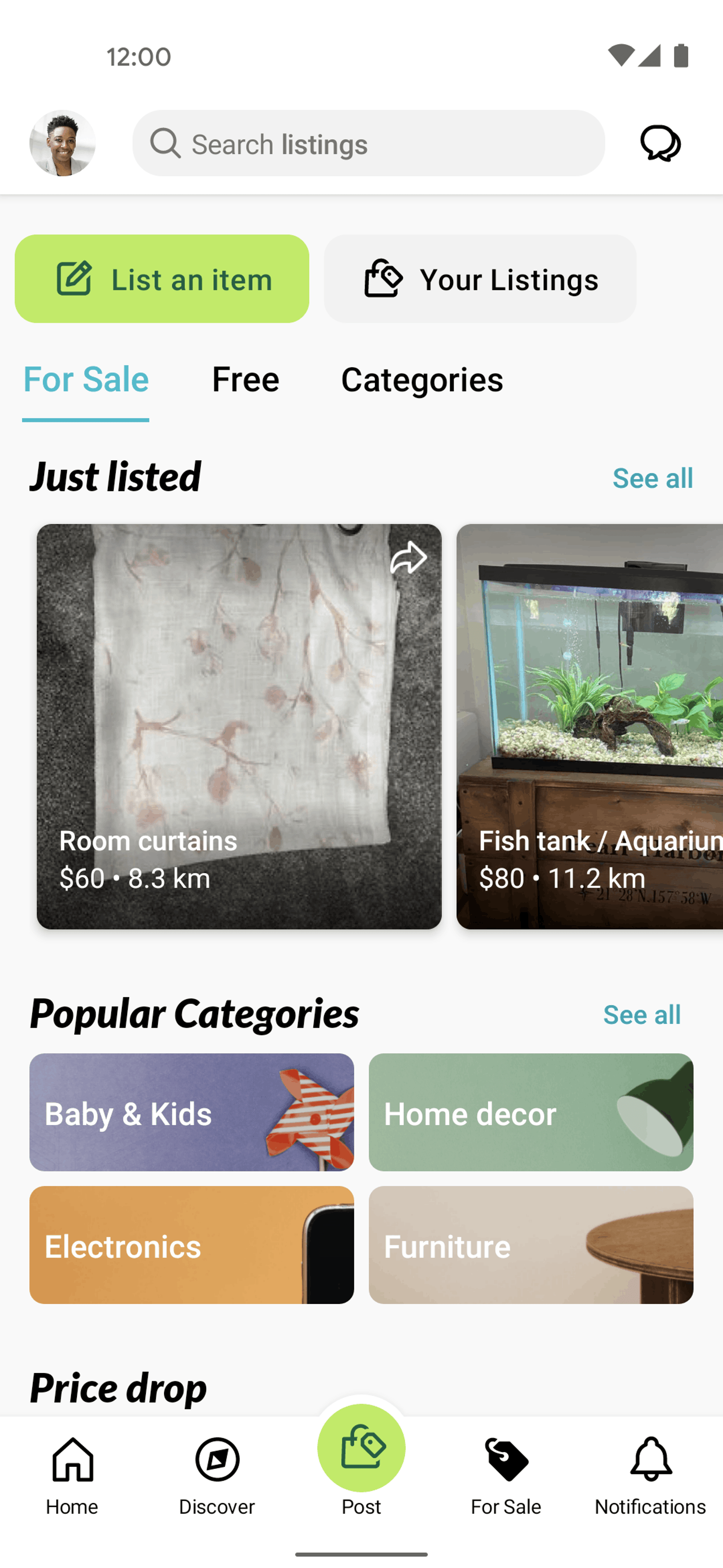 Nextdoor Android News interface screenshot 2