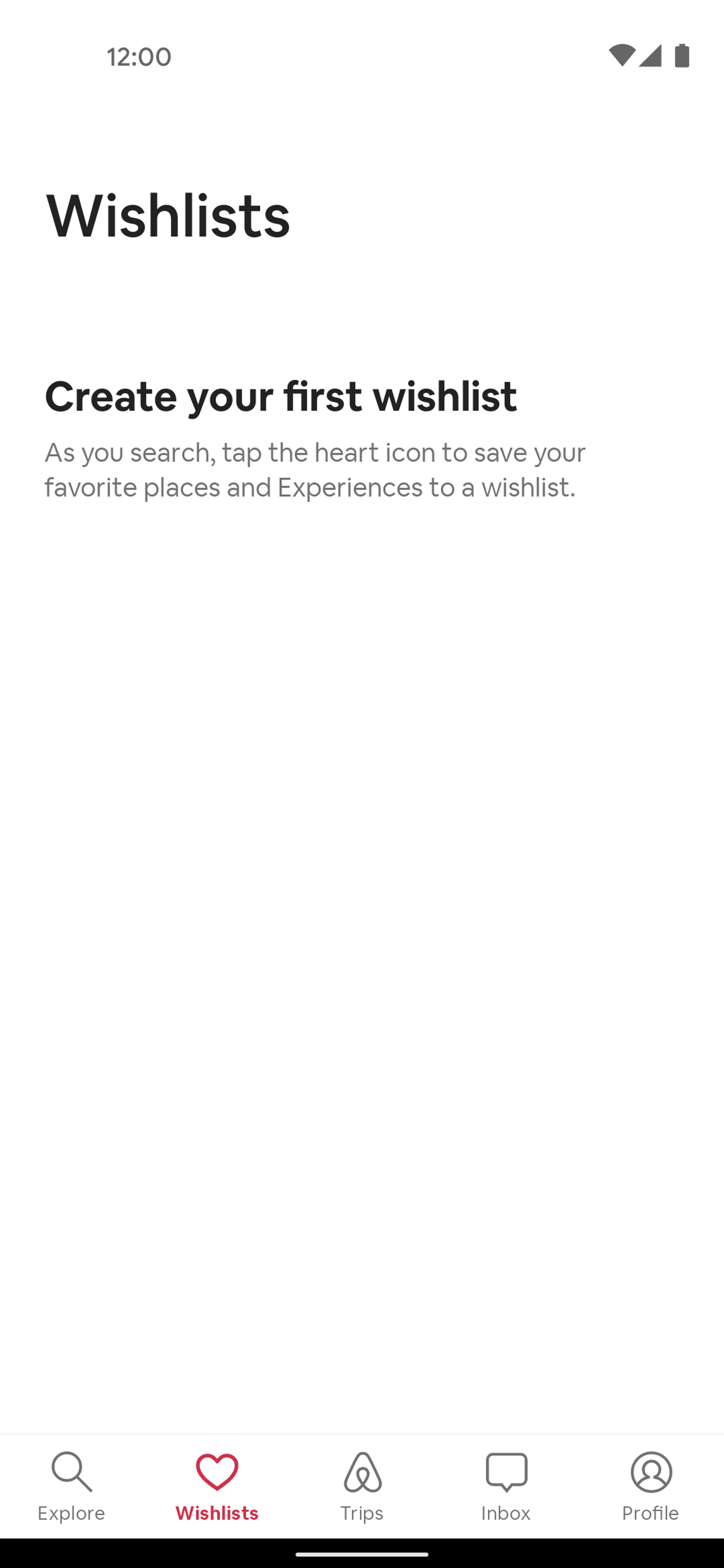 Airbnb Android Real Estate interface screenshot 2