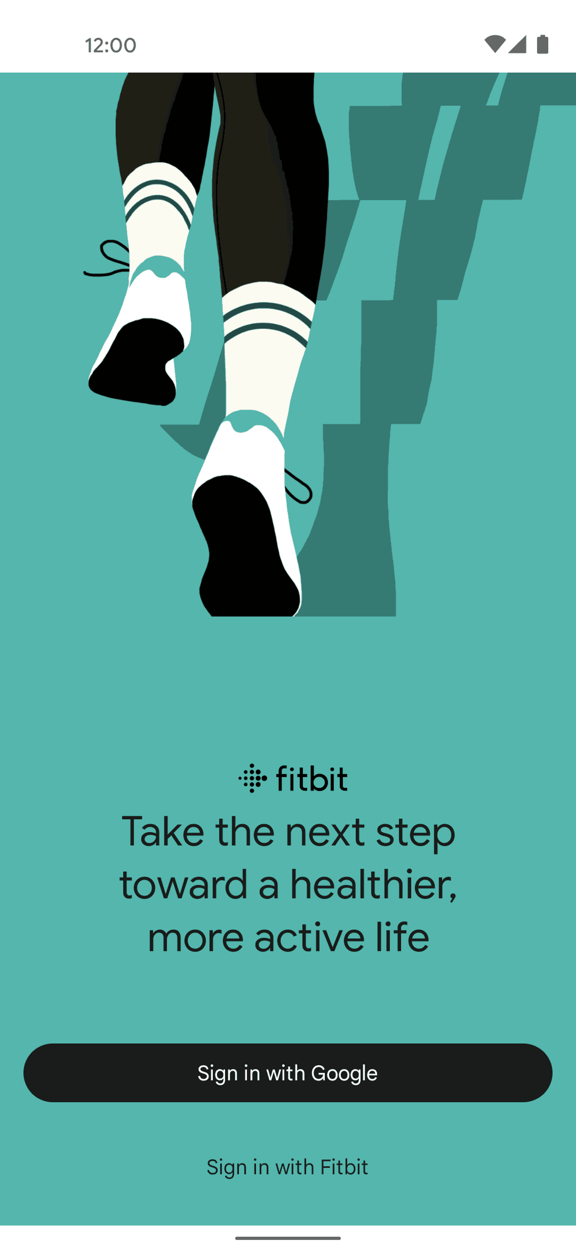 Fitbit Android Health & Fitness interface screenshot 4
