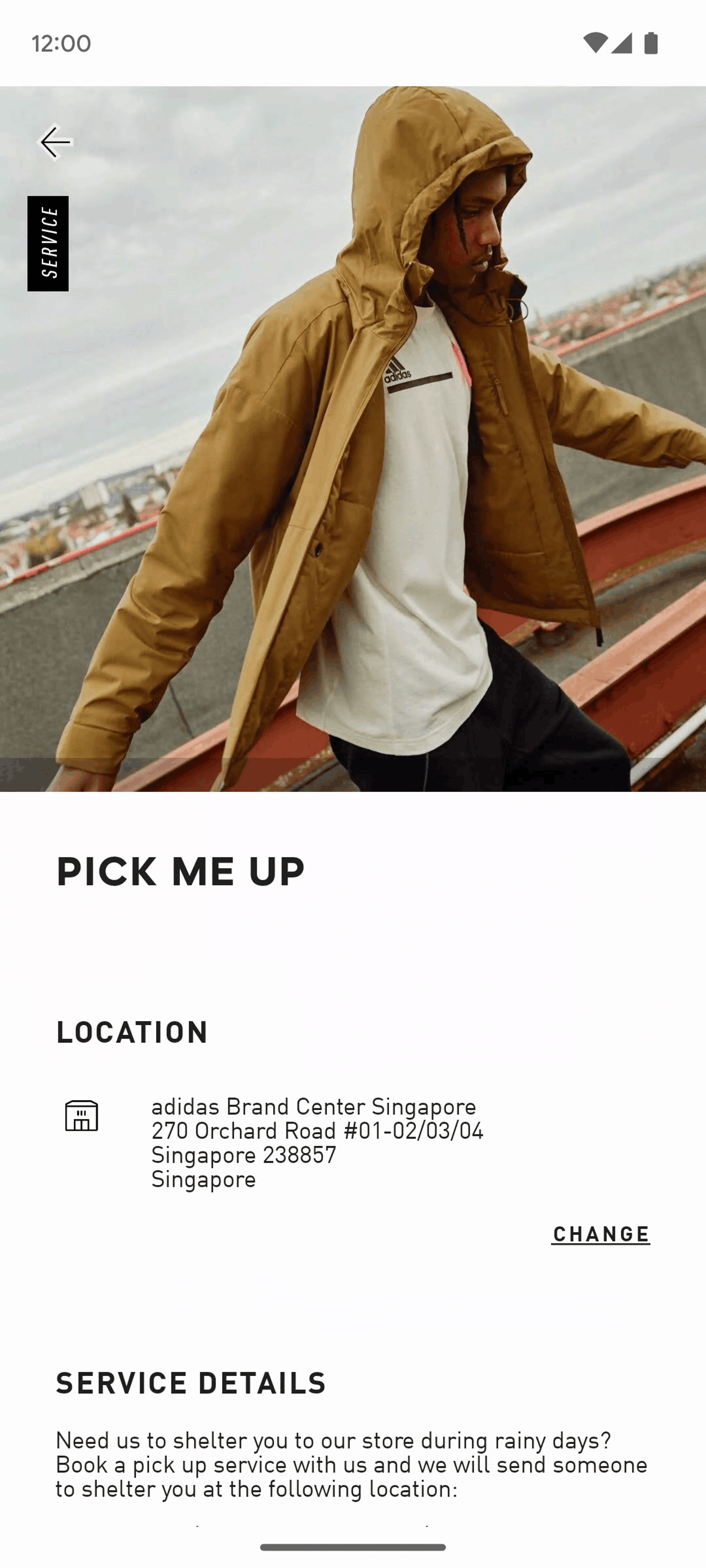 adidas Android Shopping interface screenshot 19