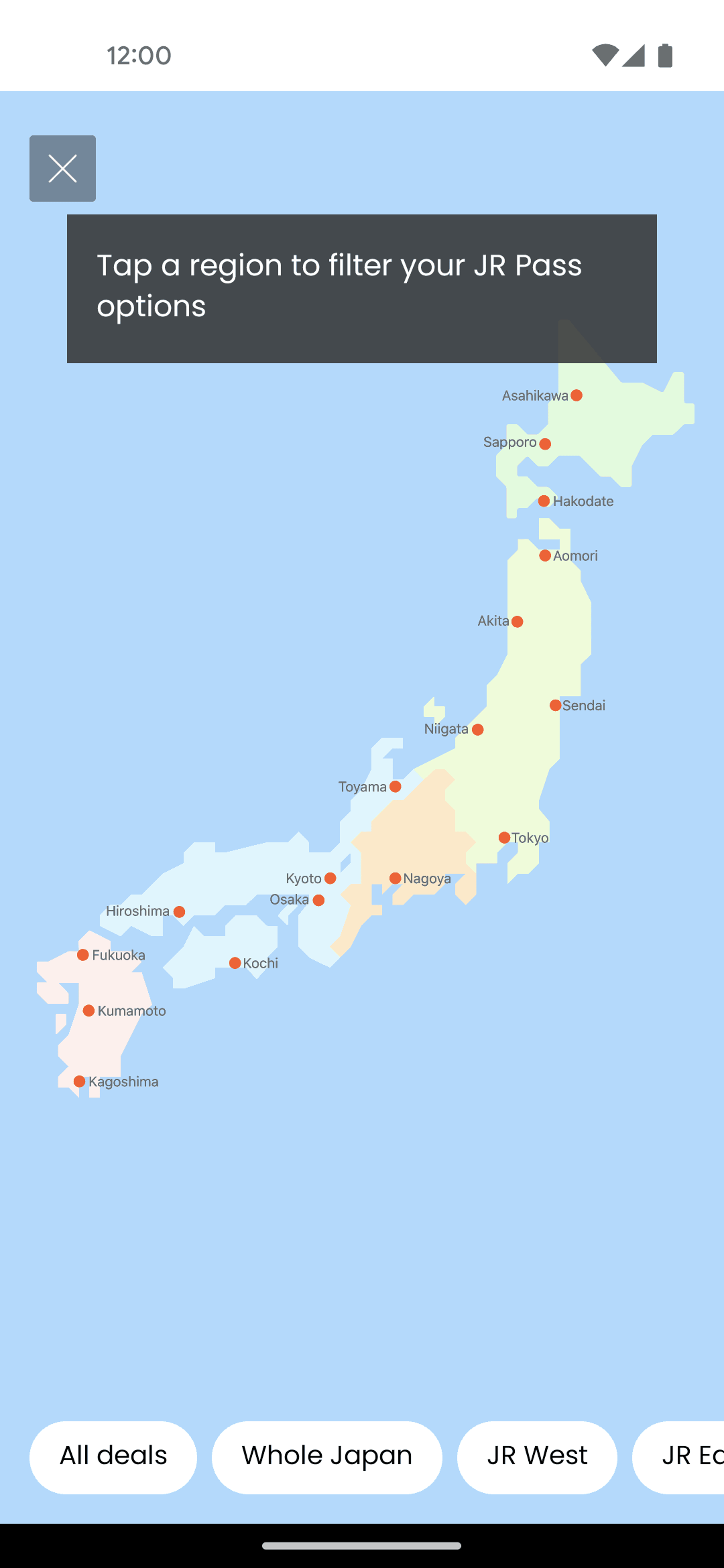 Klook Android Travel & Transportation interface screenshot 19