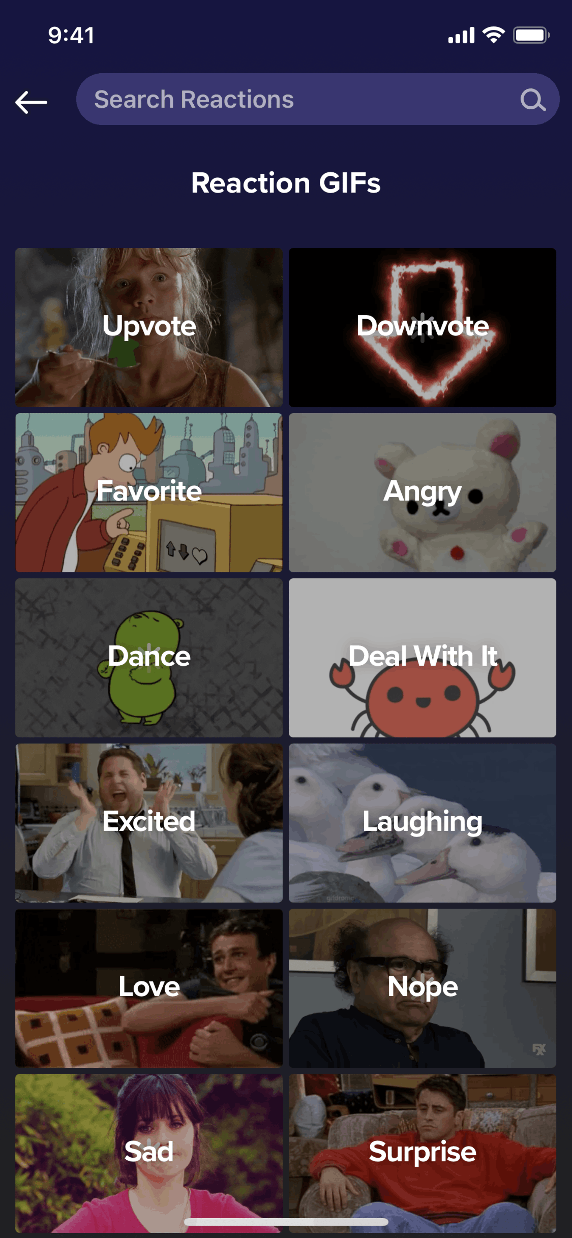 Imgur iOS Photo & Video interface screenshot 23
