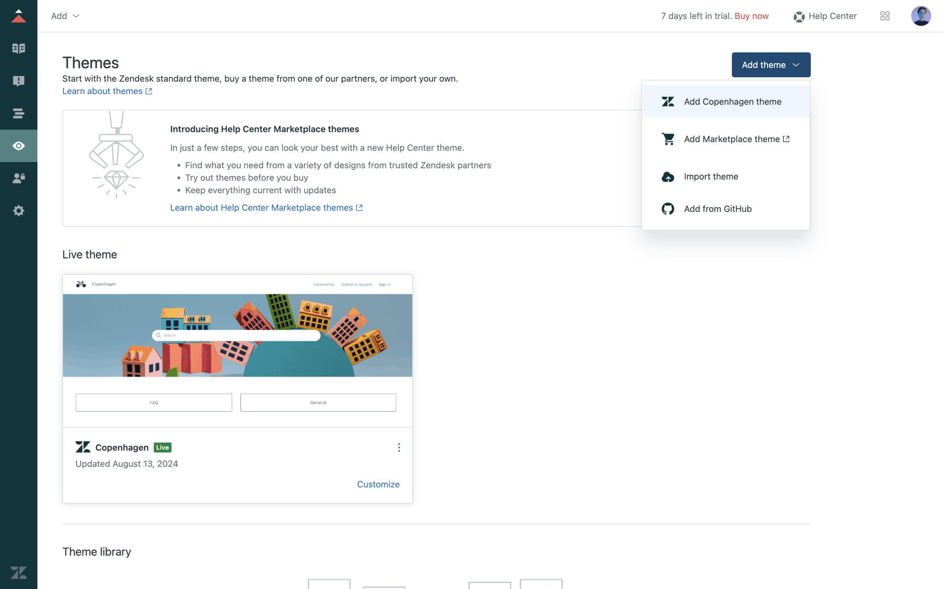 Zendesk Web Business interface screenshot 18