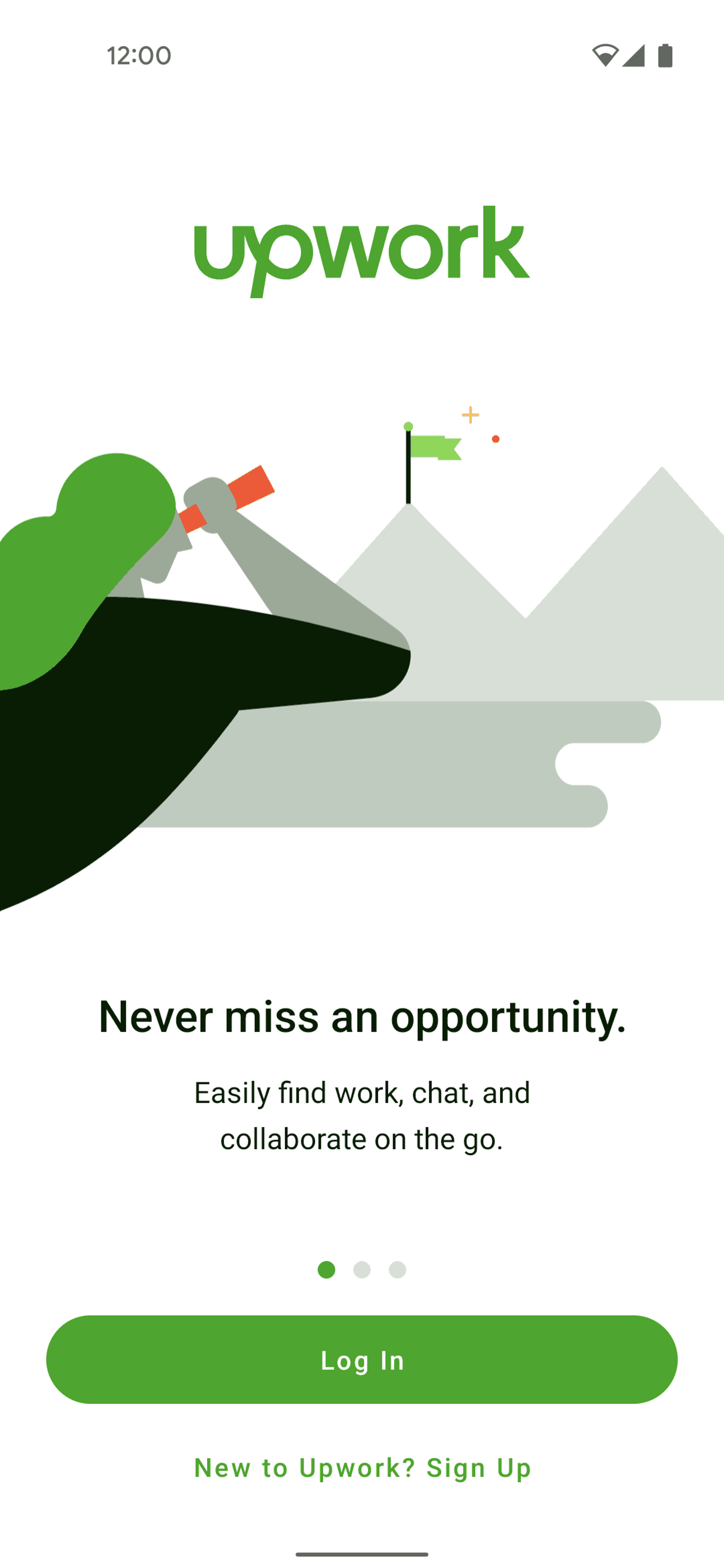 Upwork Android Business interface screenshot 15
