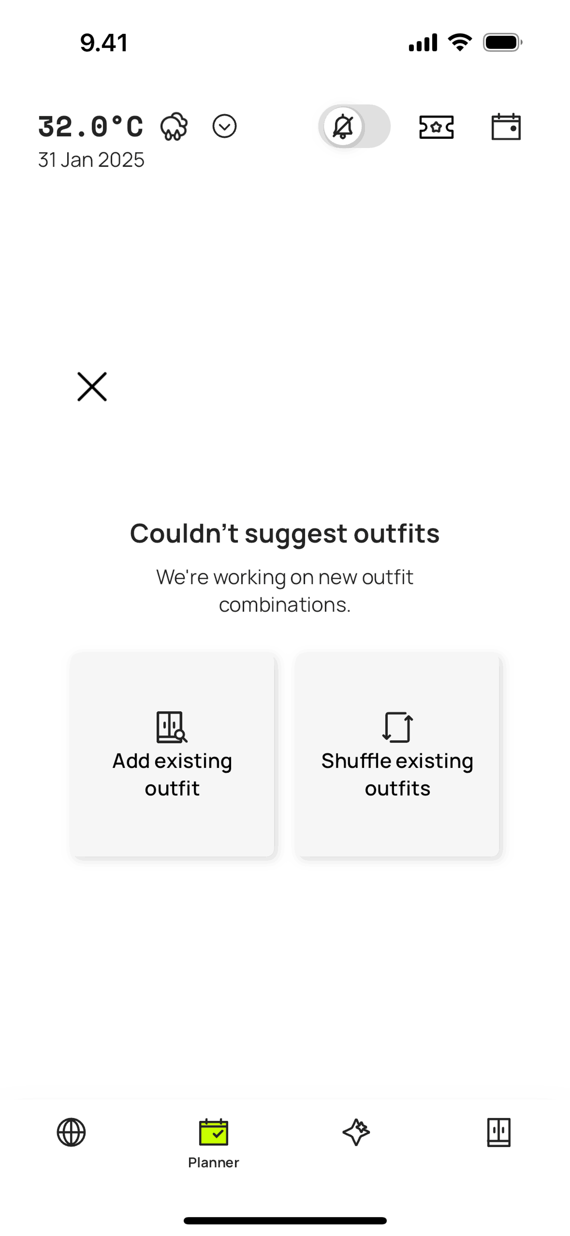 Whering iOS Lifestyle interface screenshot 15