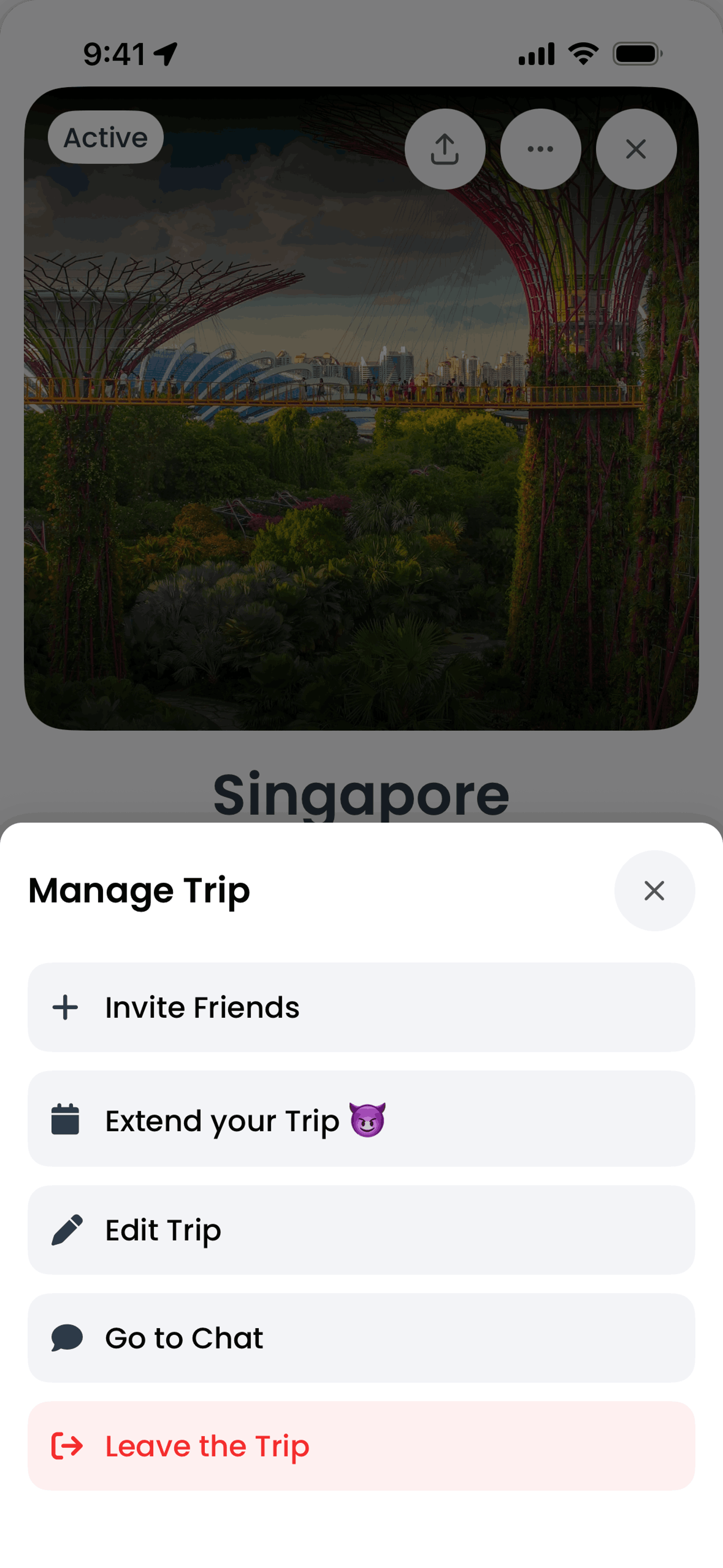 Pangea iOS Travel & Transportation interface screenshot 7