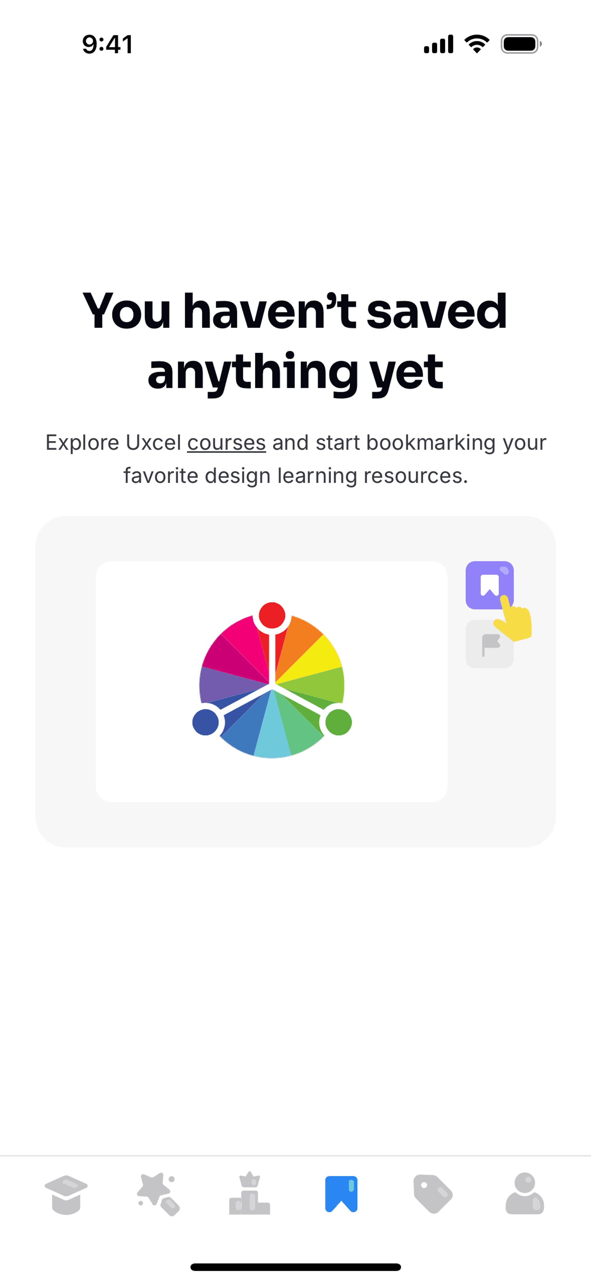 Uxcel Go iOS Education interface screenshot 22