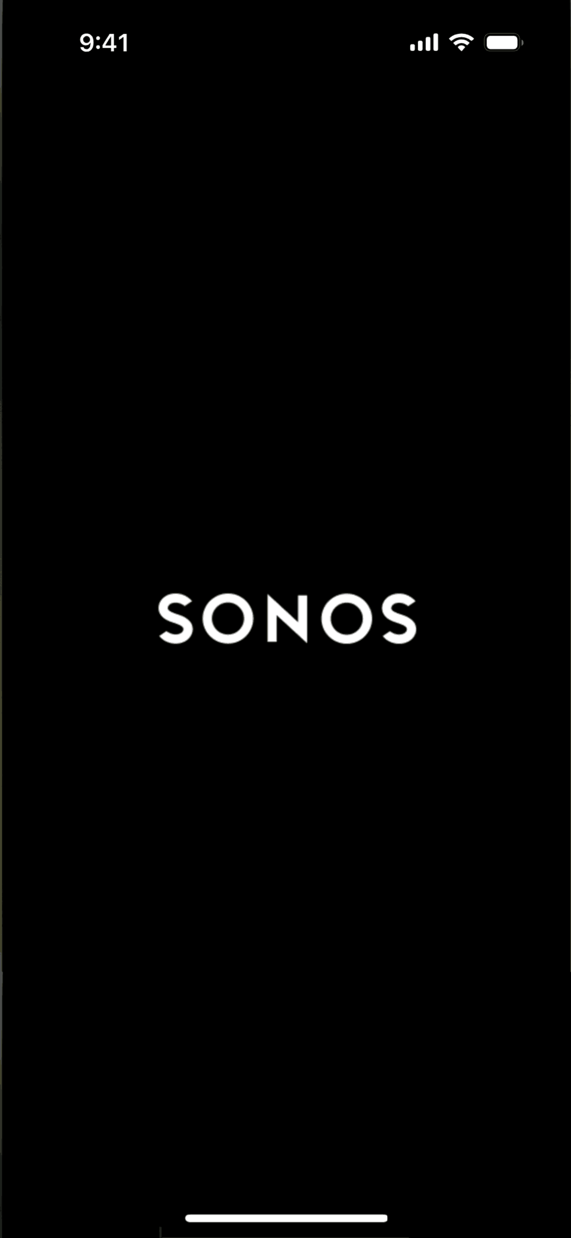 Sonos iOS Music & Audio interface screenshot 1