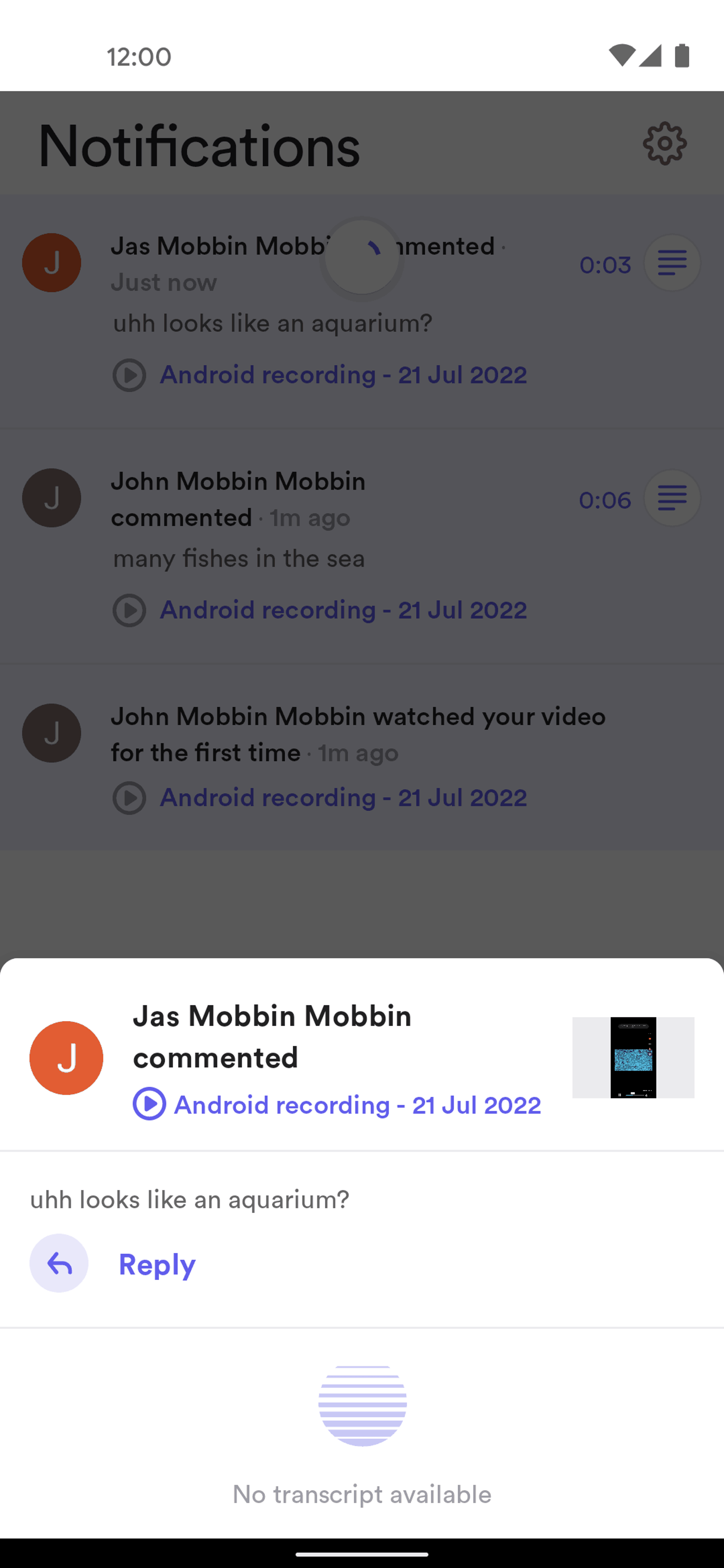 Loom Android Business interface screenshot 19