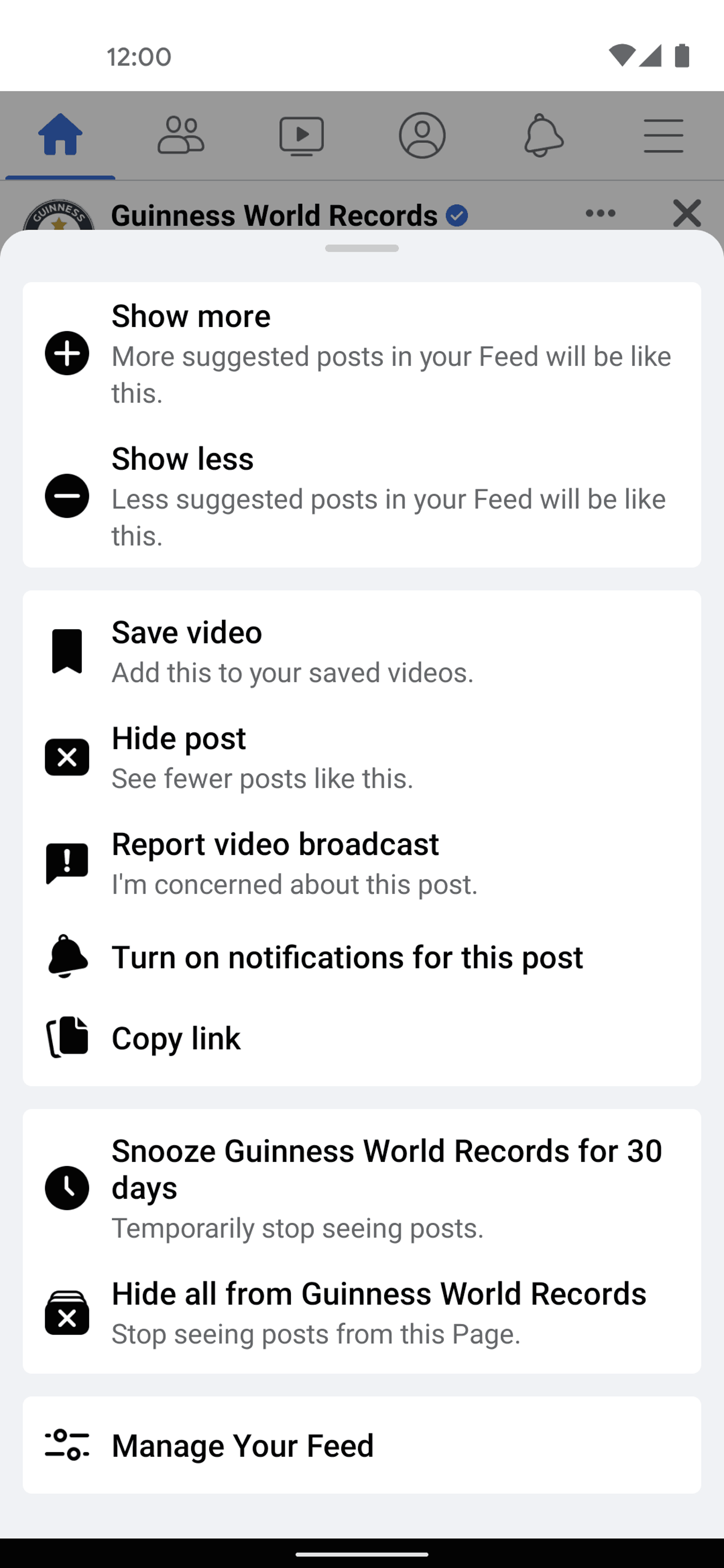 Facebook Android Social Networking interface screenshot 7
