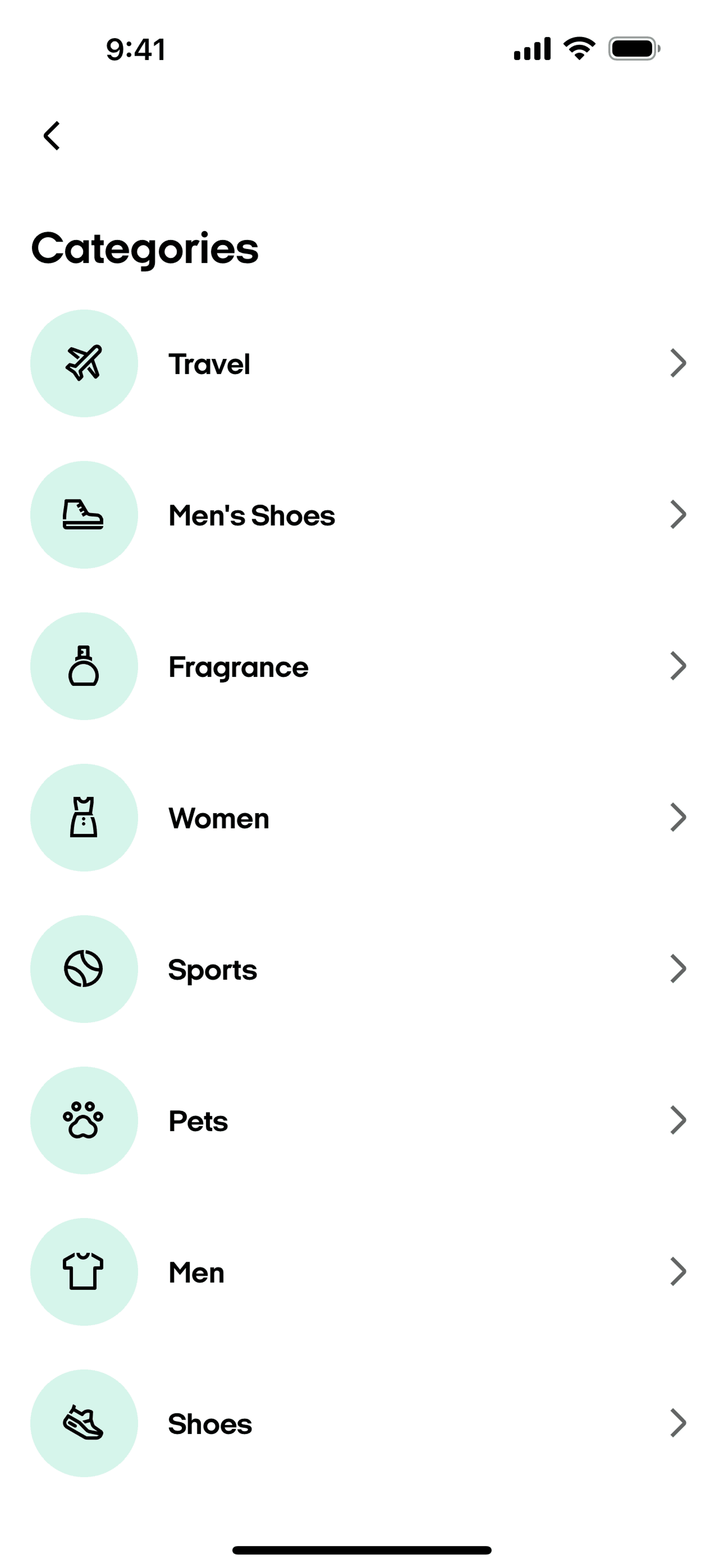 Afterpay iOS Finance interface screenshot 18