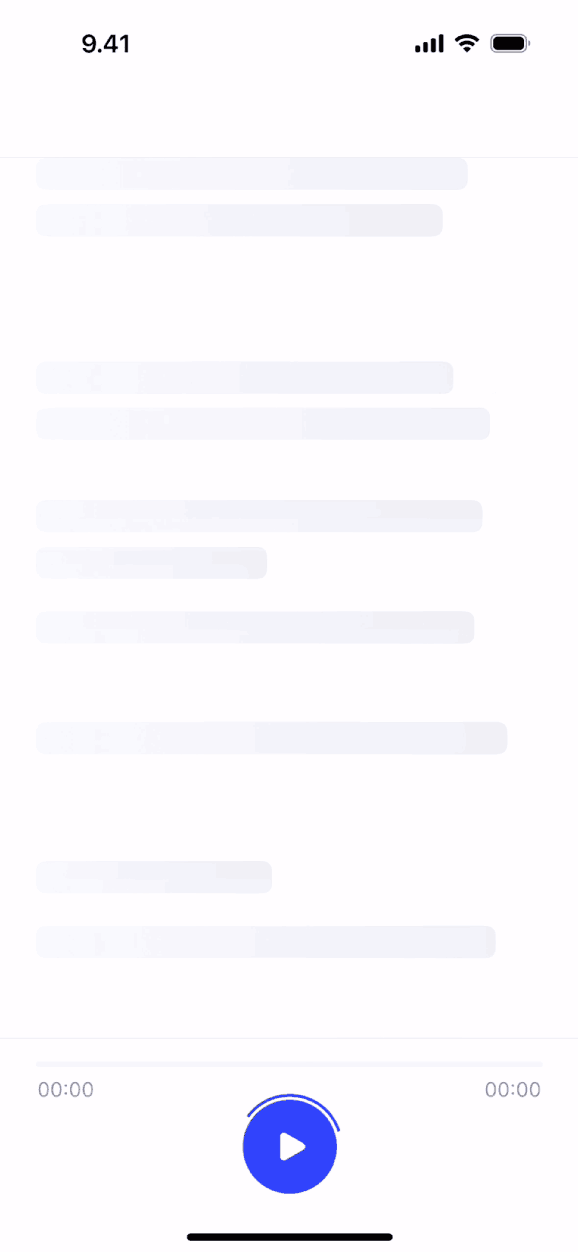 Speechify iOS Productivity interface screenshot 10