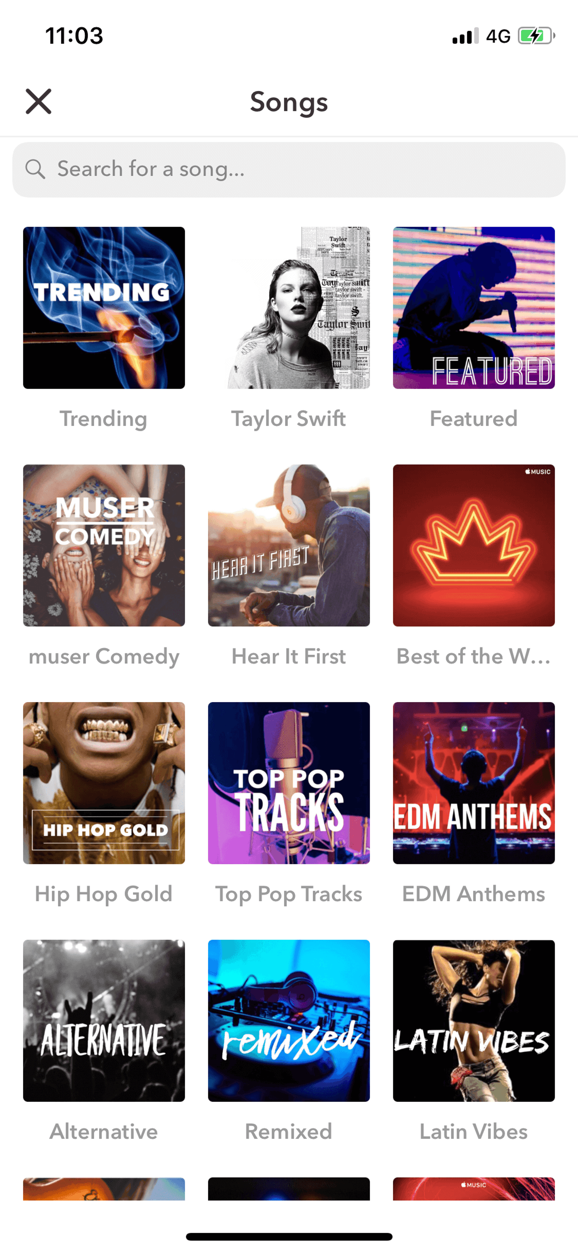 musical.ly iOS Photo & Video interface screenshot 23