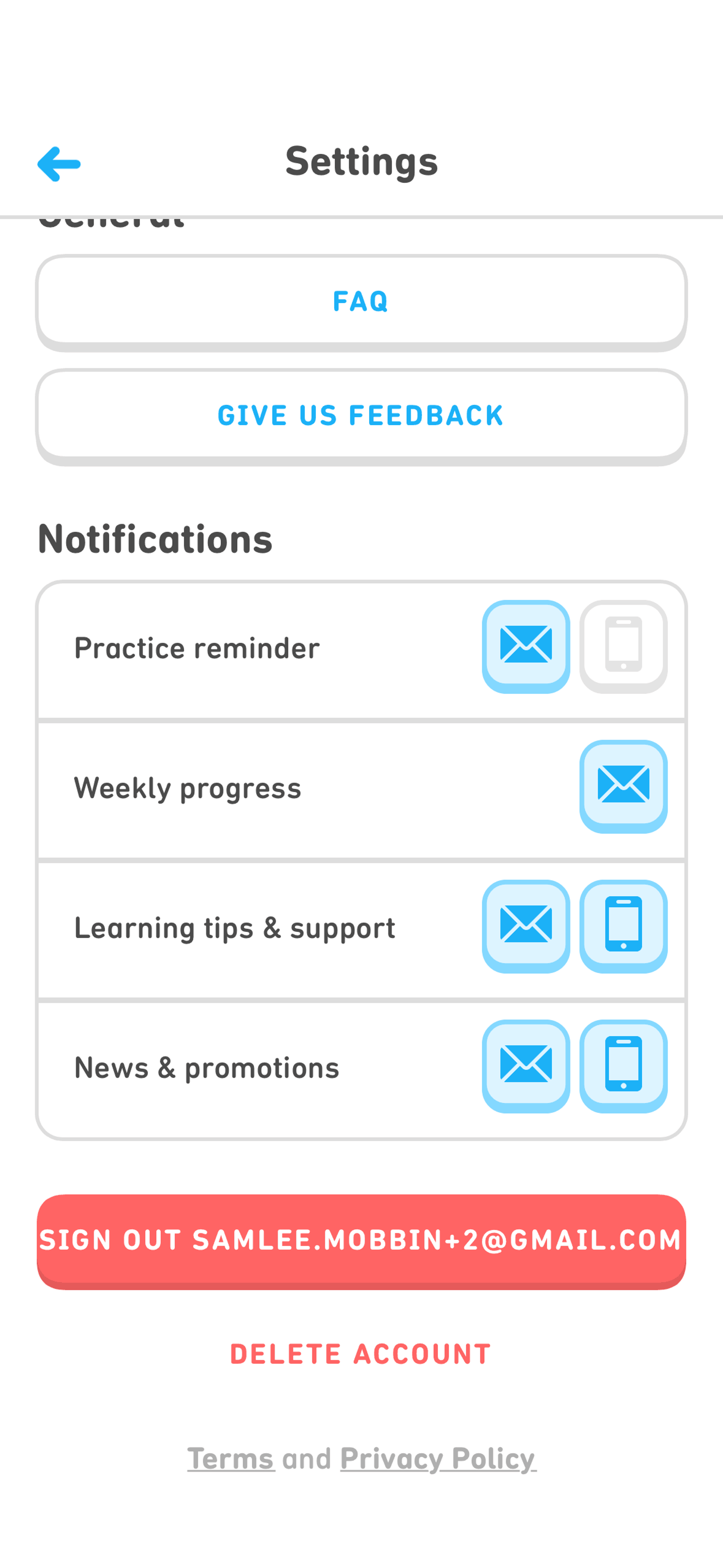 Duolingo ABC iOS Education interface screenshot 8