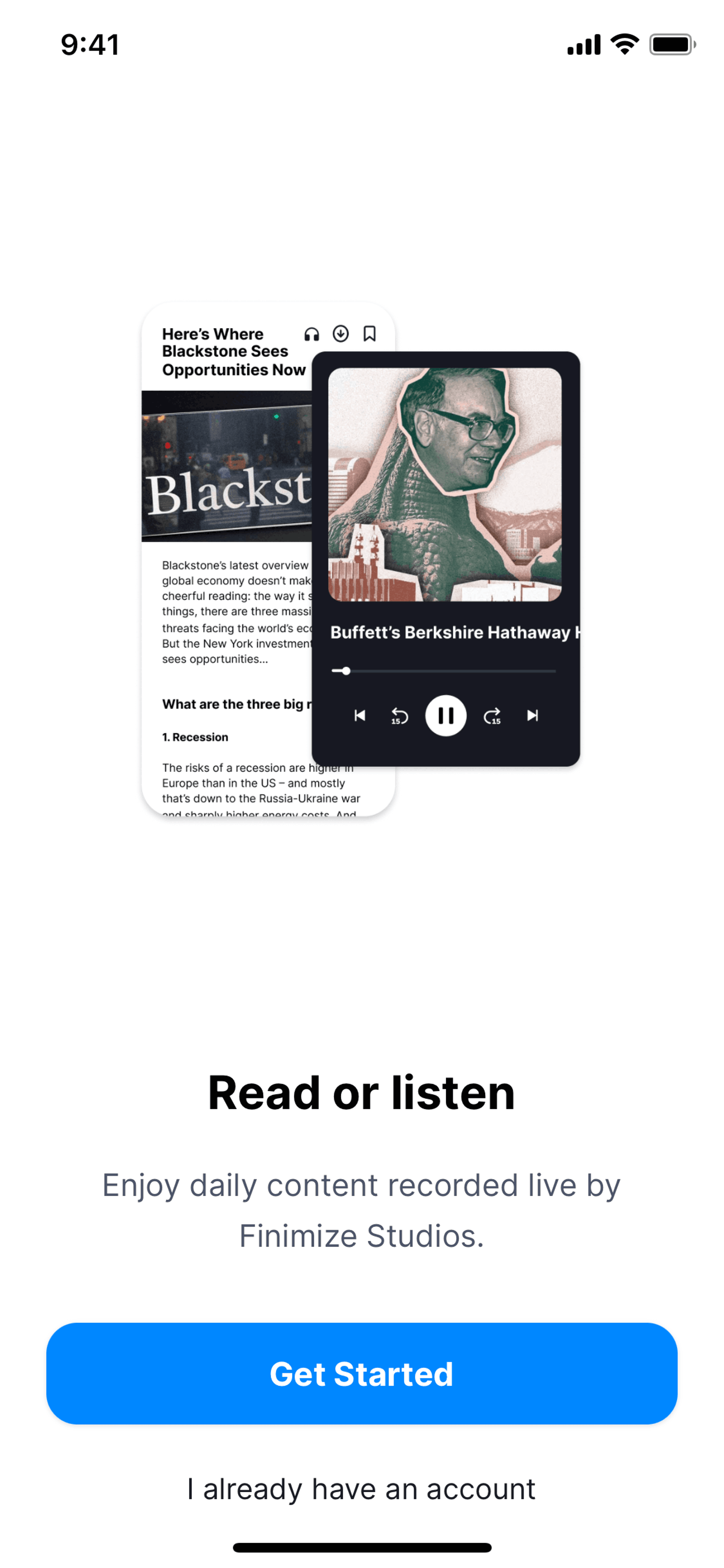 News app screen 4