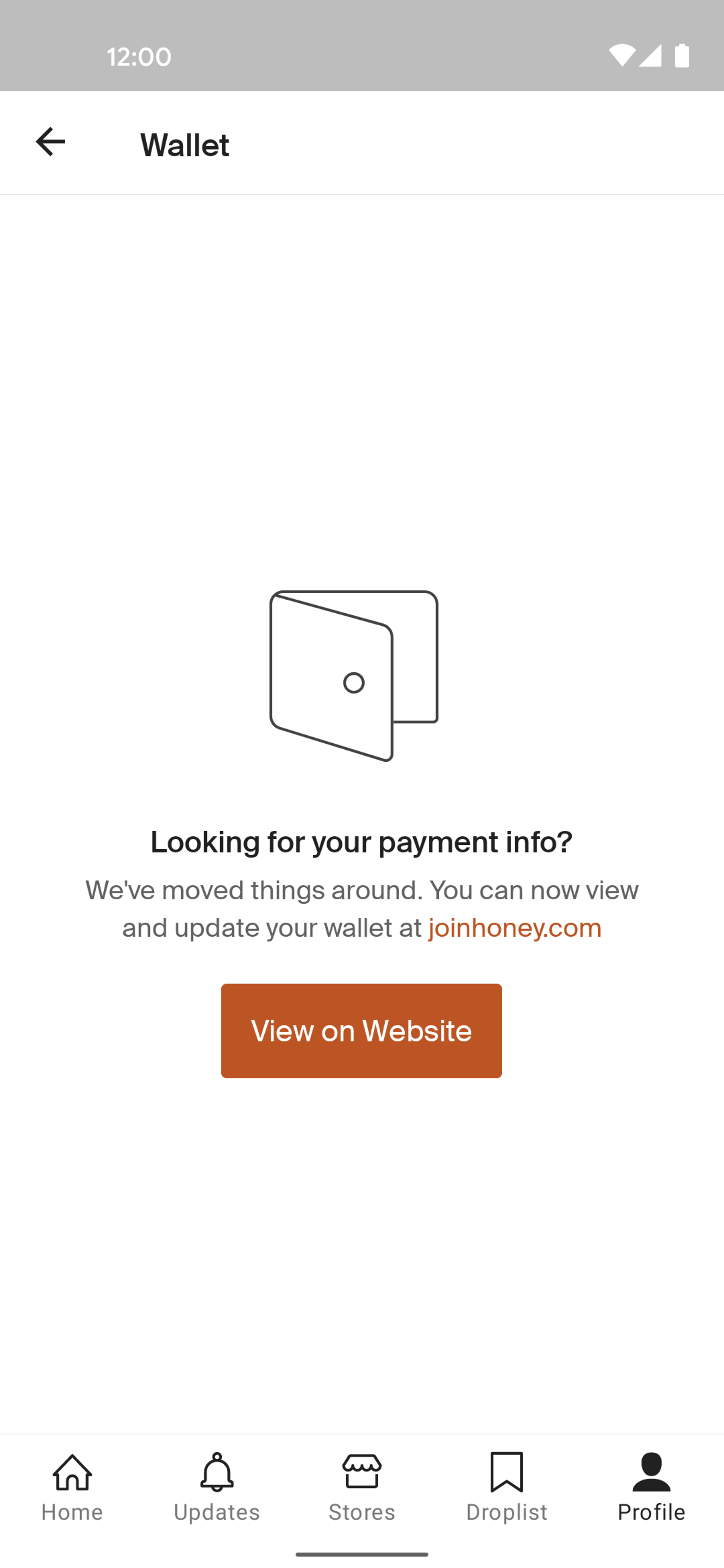 PayPal Honey Android Shopping interface screenshot 12