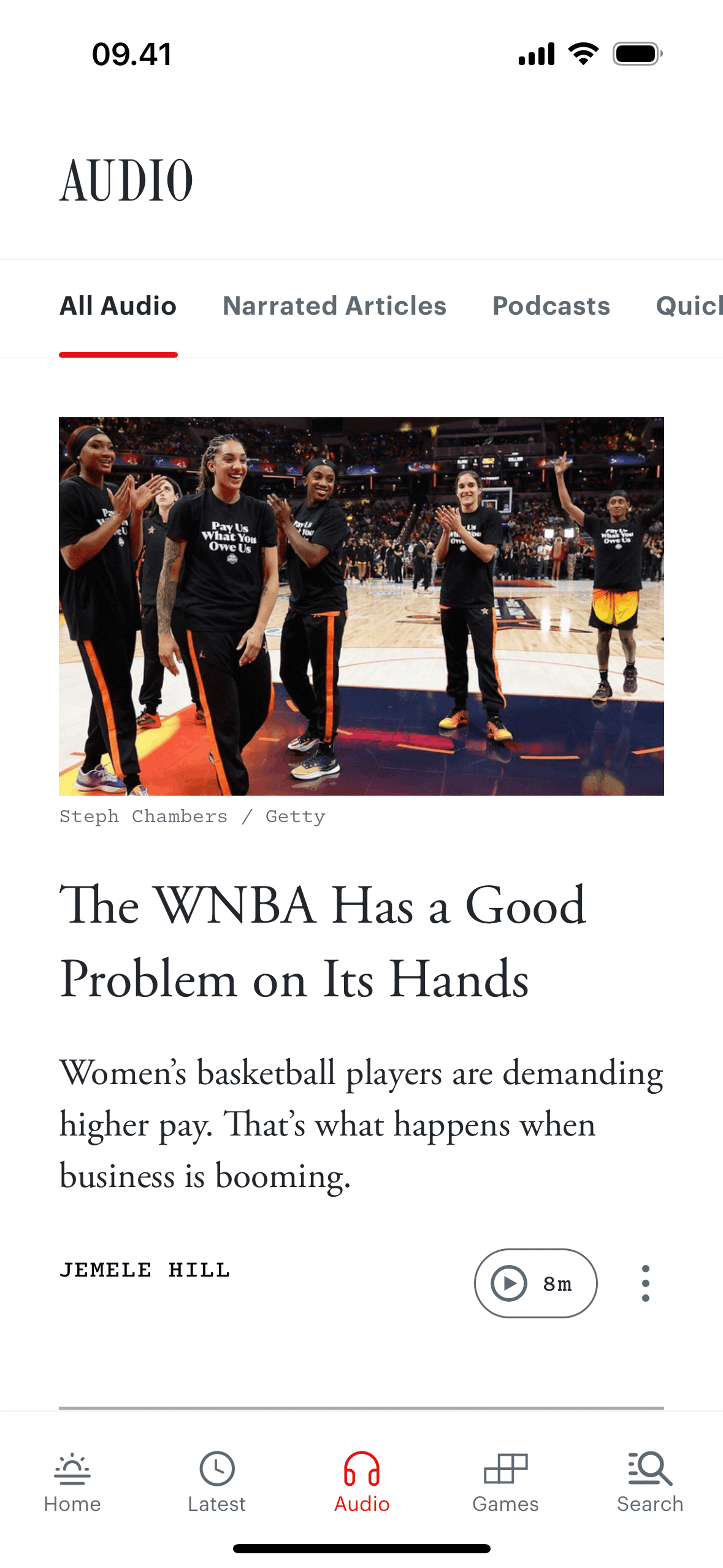 The Atlantic Magazine iOS News interface screenshot 19