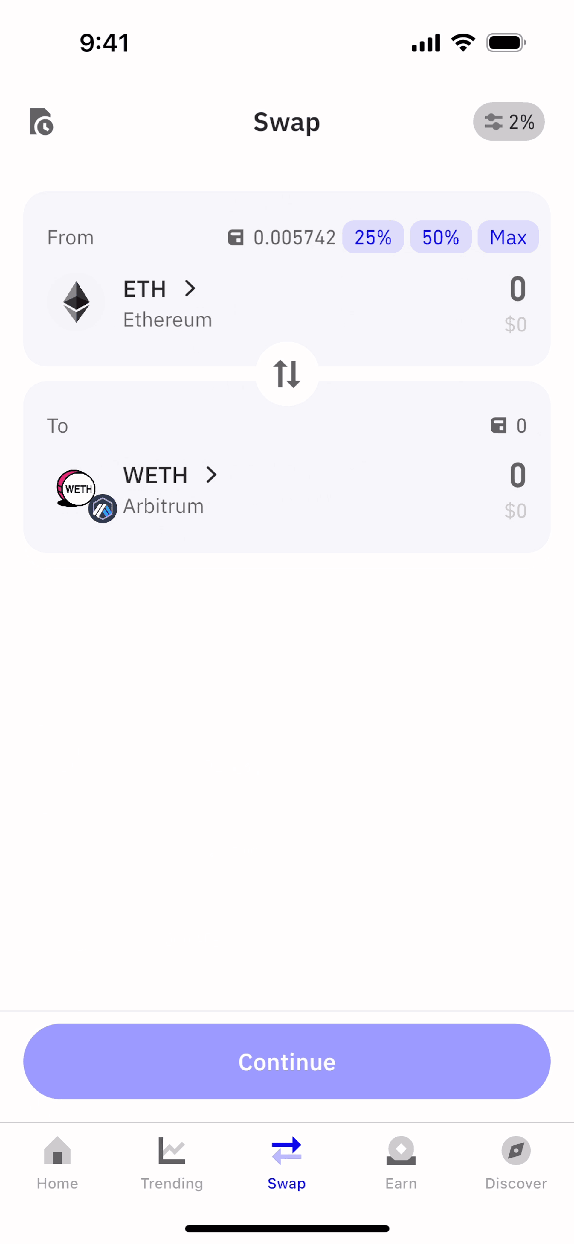 Trust Wallet iOS Crypto & Web3 interface screenshot 6