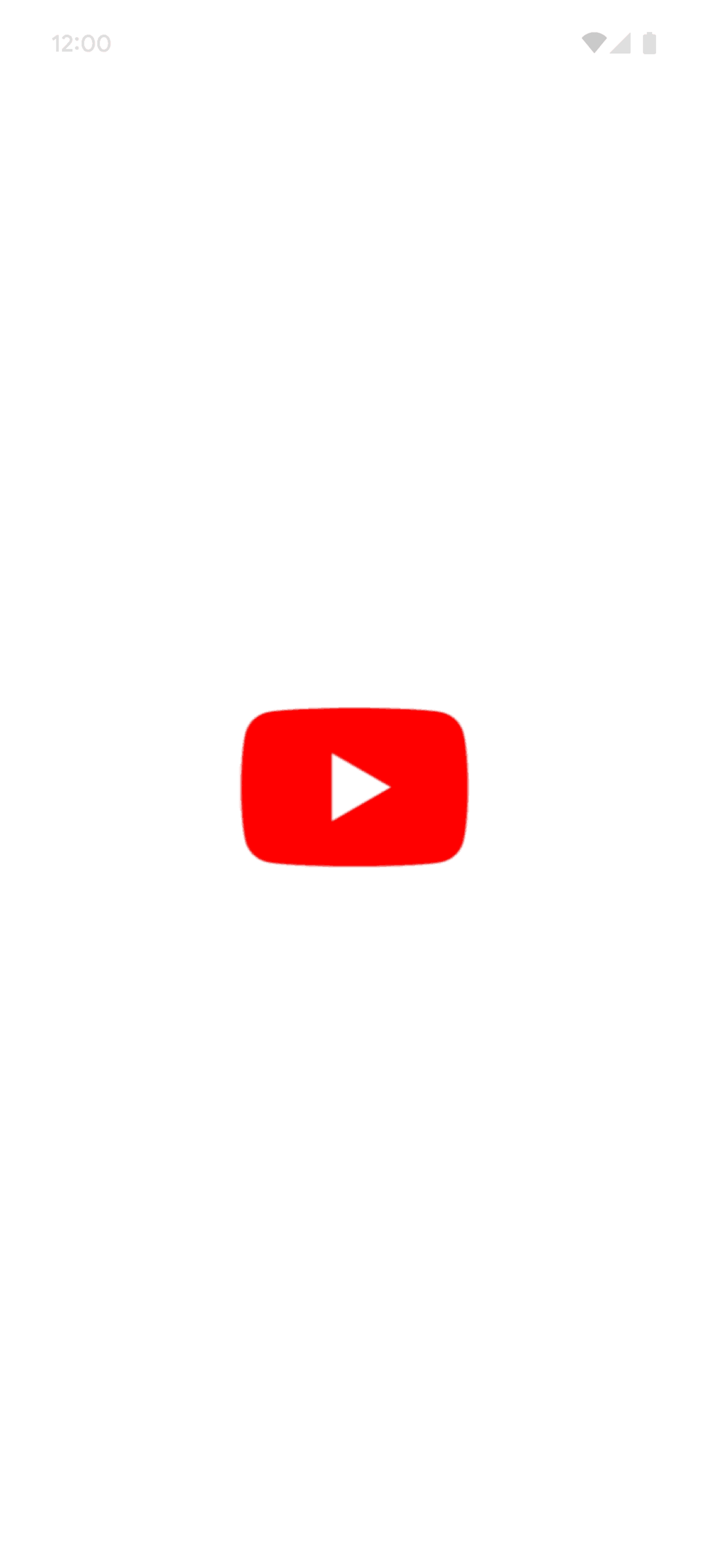 YouTube Android Photo & Video interface screenshot 1