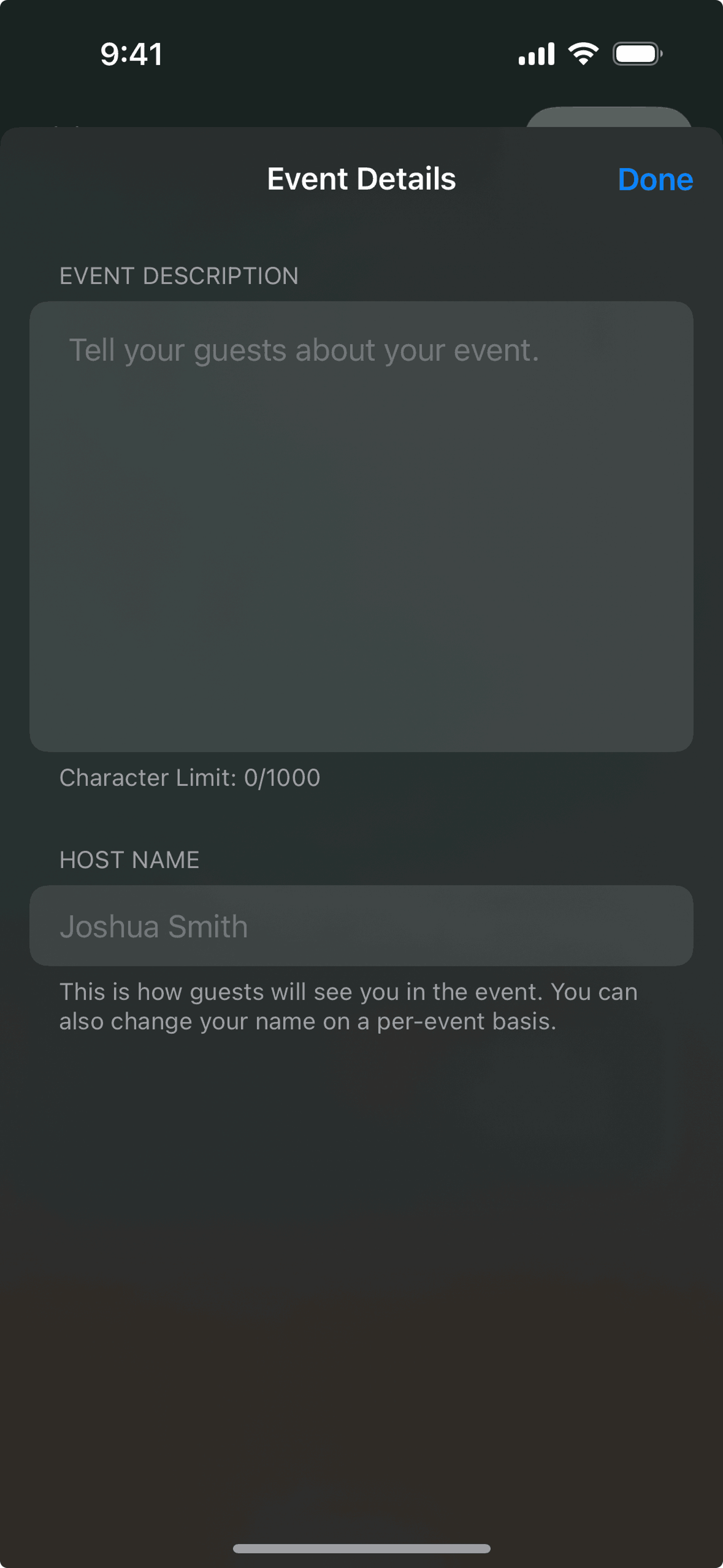Apple Invites iOS Lifestyle interface screenshot 7