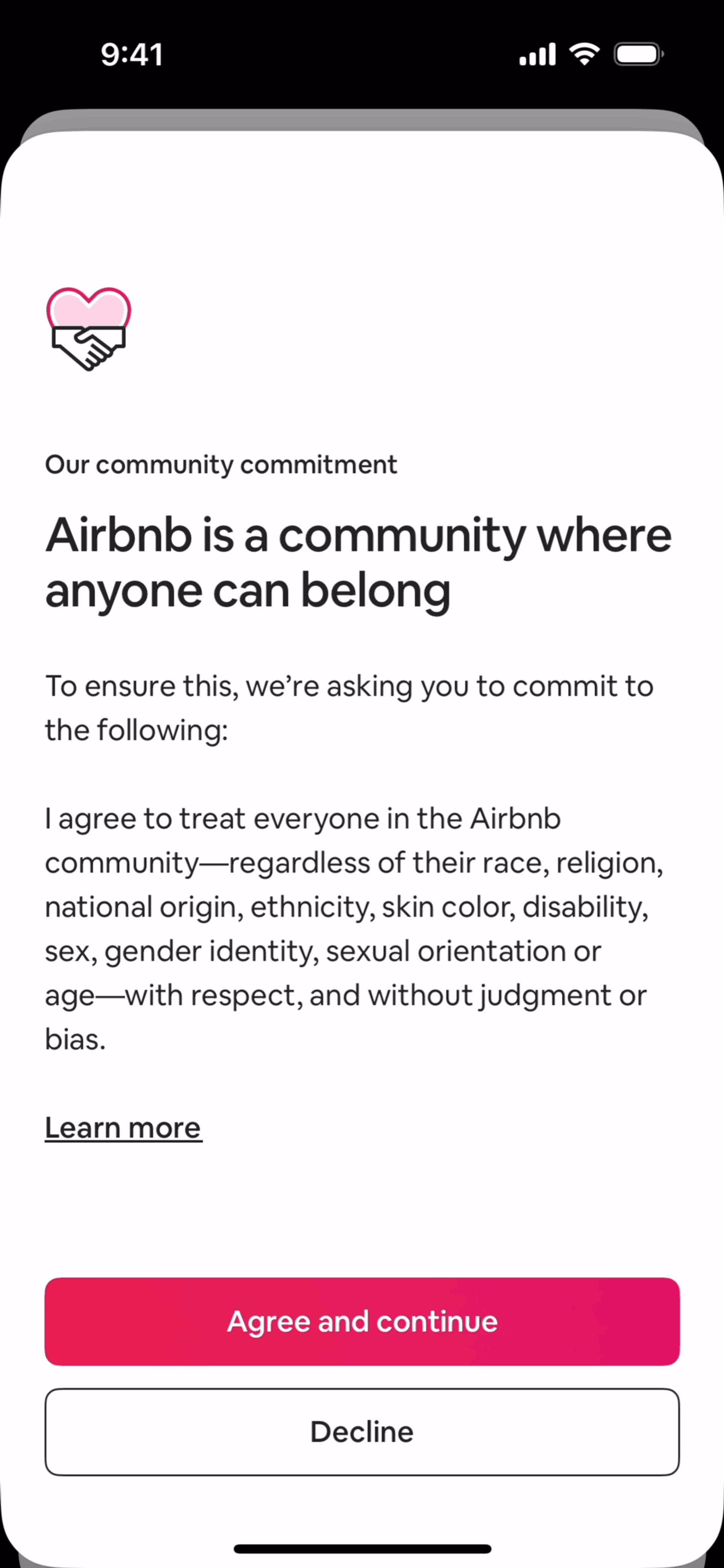 Airbnb iOS Real Estate interface screenshot 12